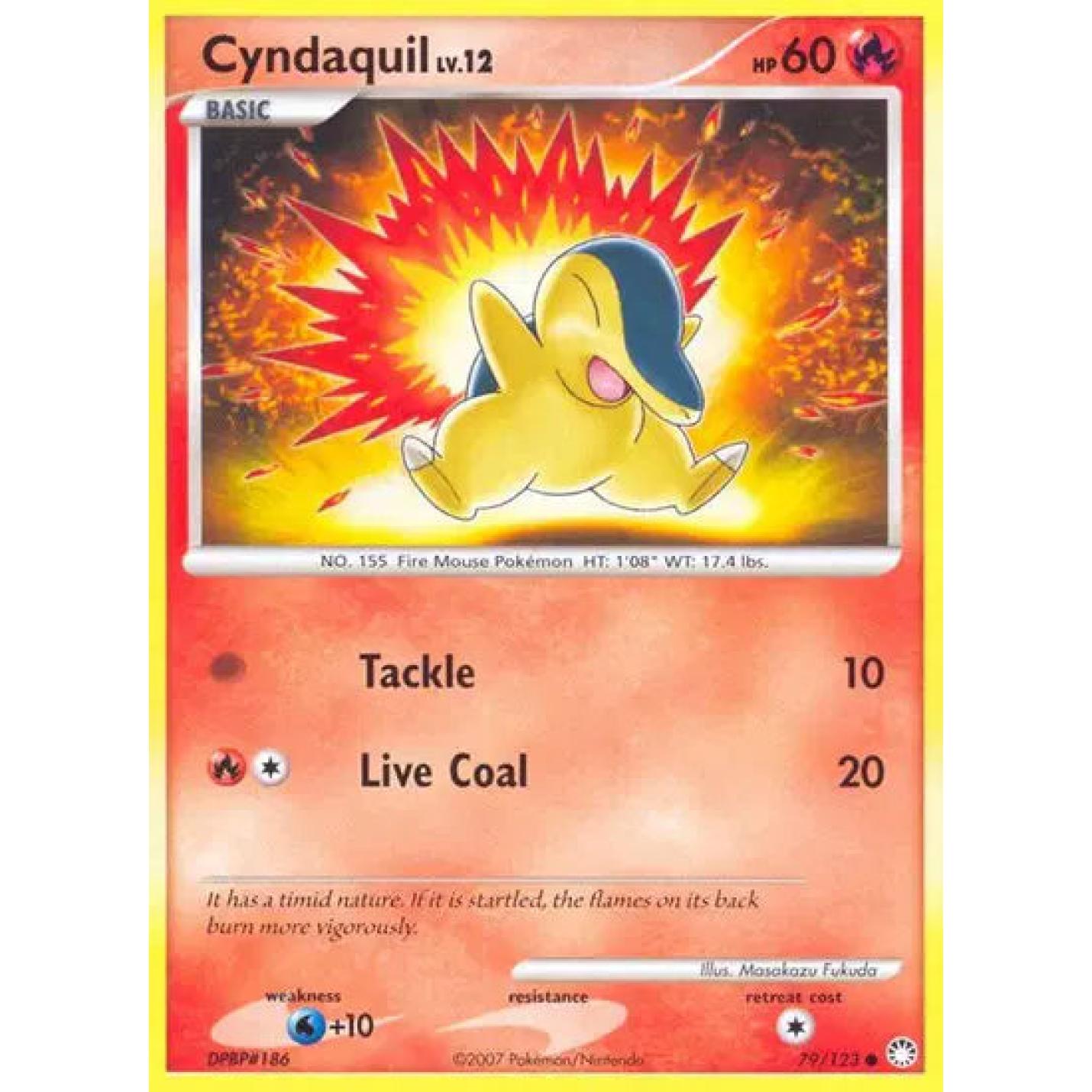 Cyndaquil Lv.12 79/123 - Mysterious Treasures - Normal