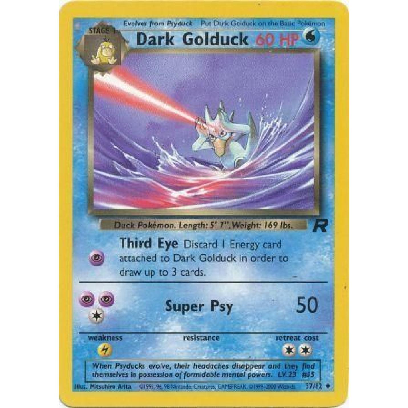 Dark Golduck 37/82 - Team Rocket (Unlimited) - Normal