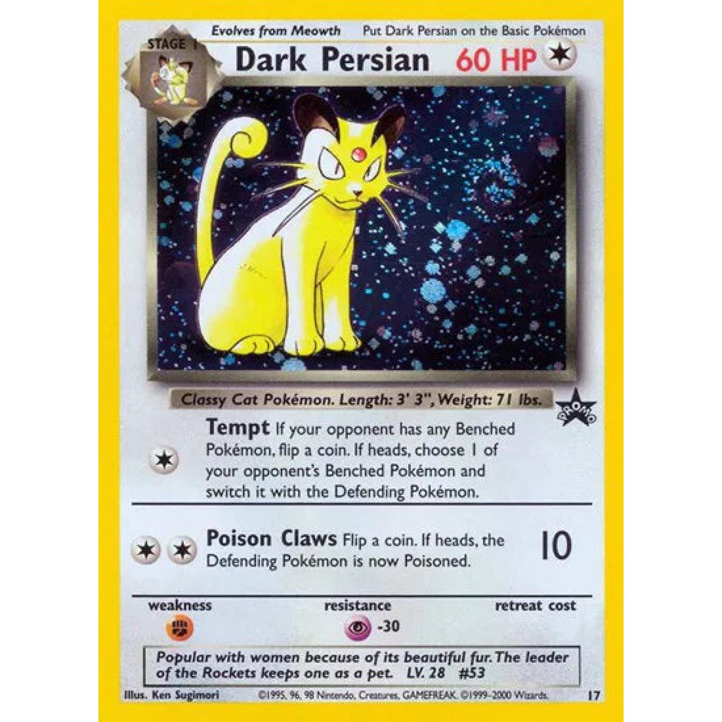Dark Persian 17/53 - WoTC Promo - Holofoil