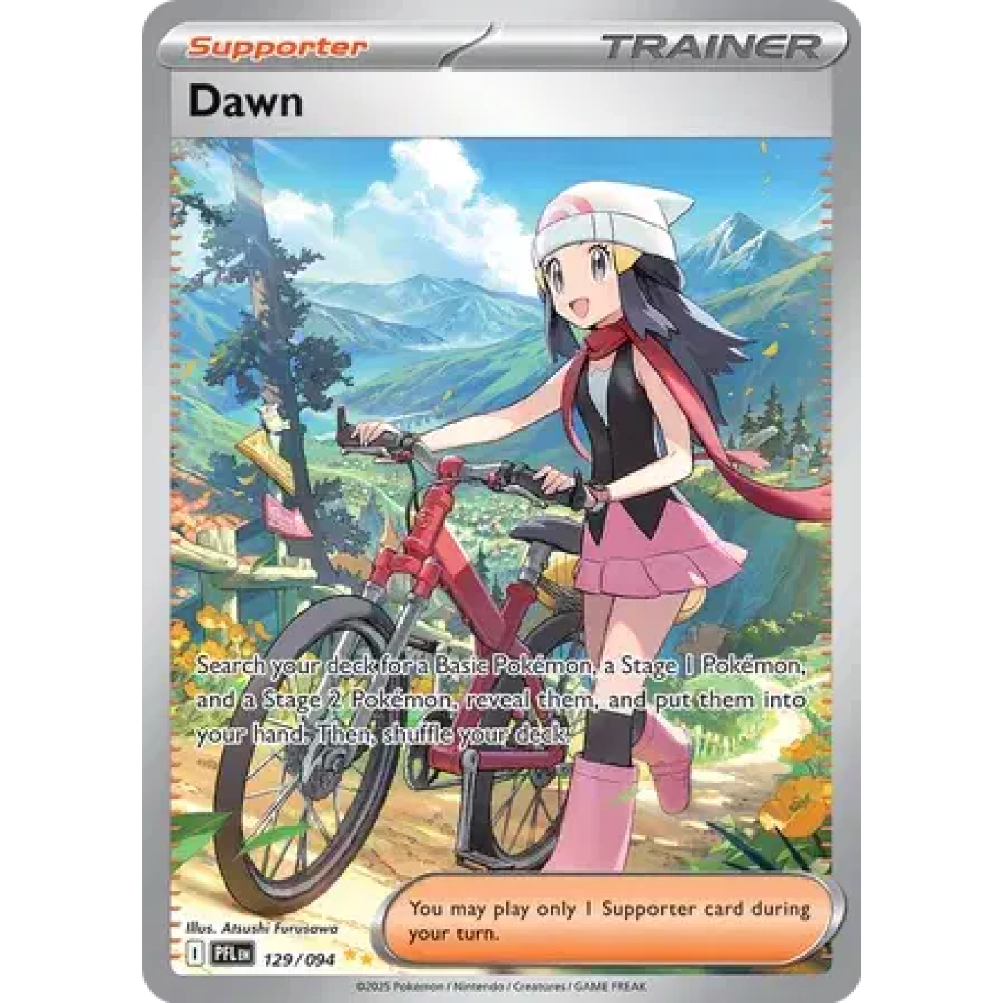 Dawn 129/094 - Phantasmal Flames - Holofoil