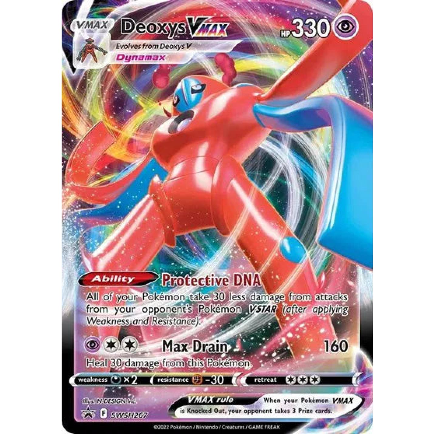 Deoxys VMAX SWSH267 - Sword & Shield Promo - Holofoil
