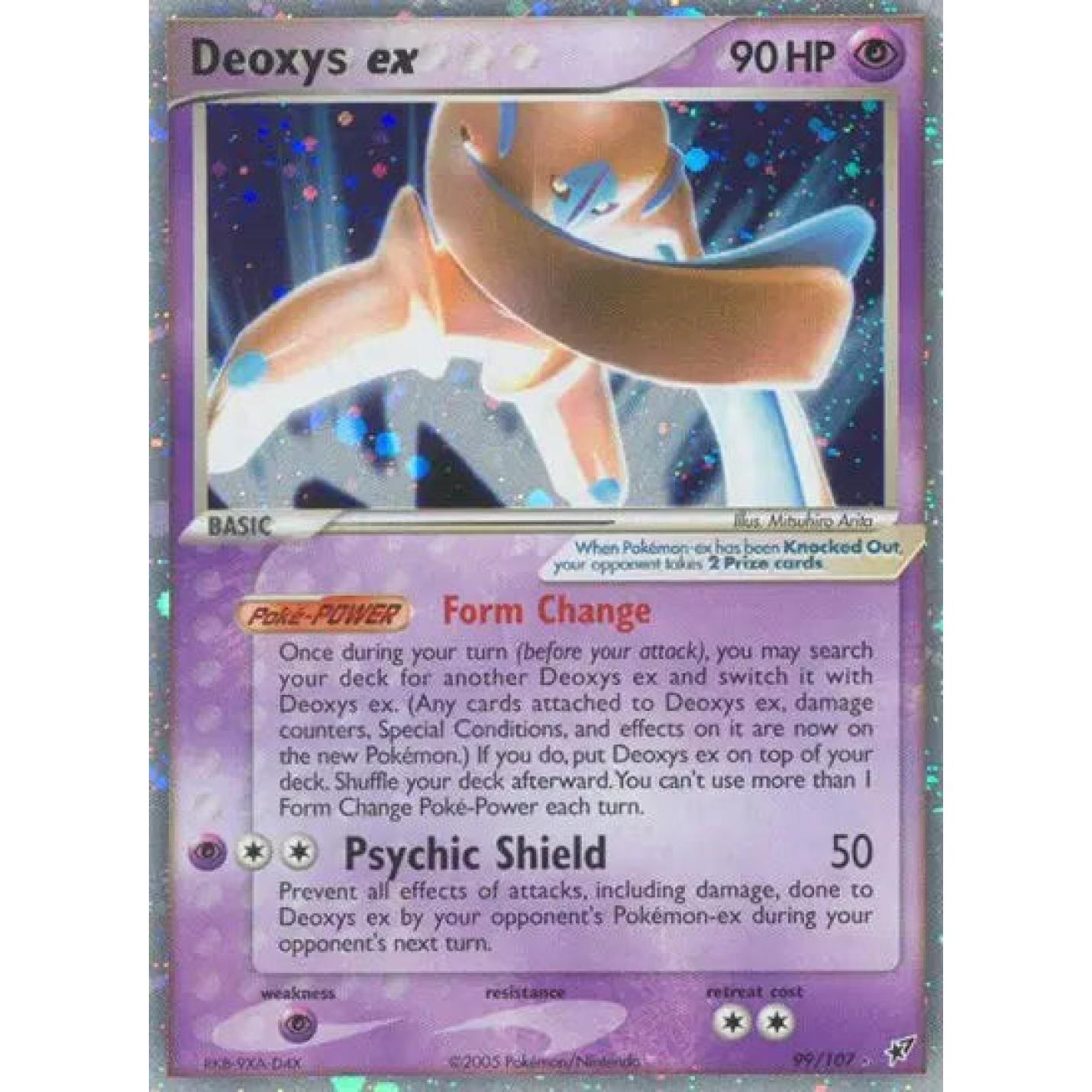 Deoxys ex 99/107 - EX Deoxys - Holofoil