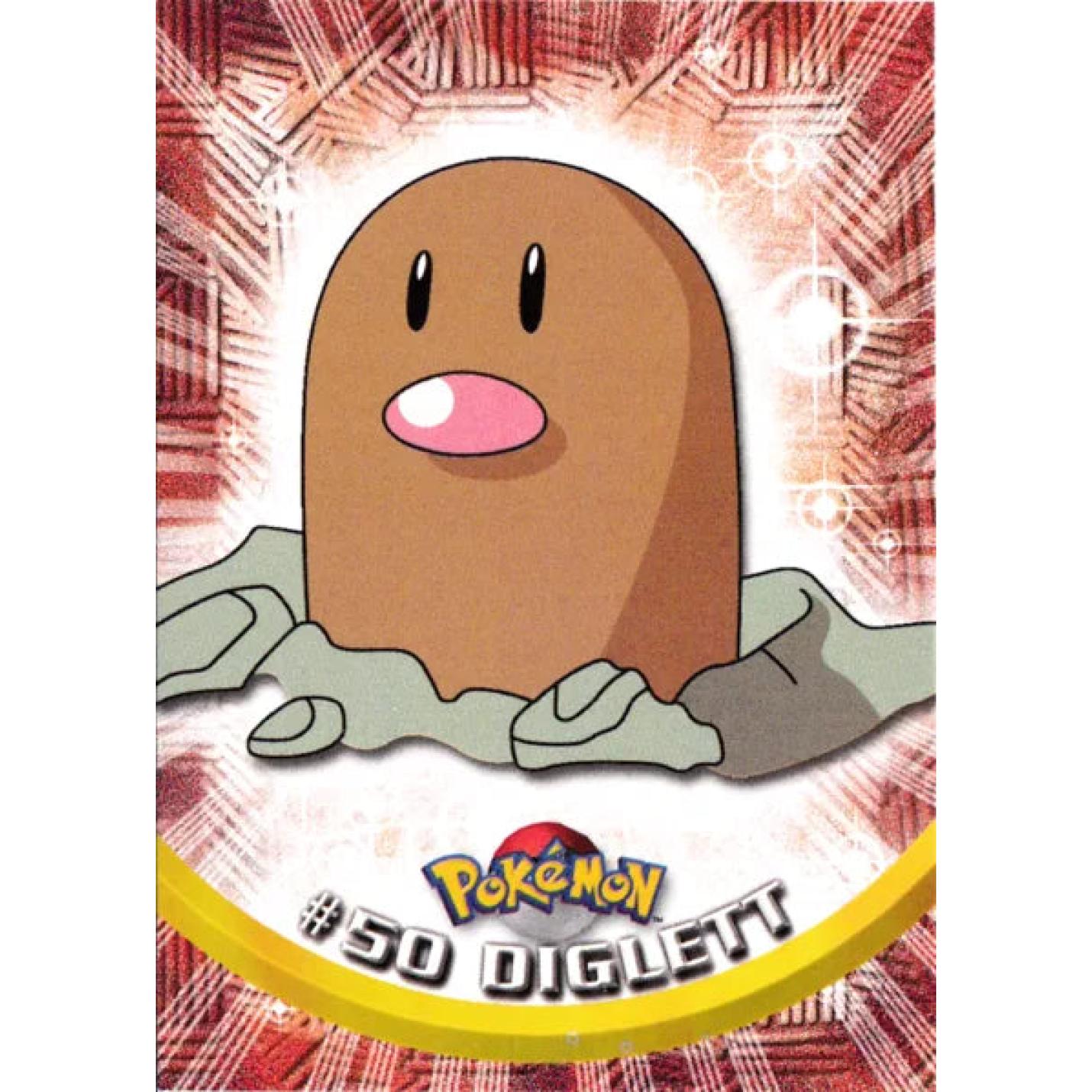 Diglett 50 - Topps Series 1 - Normal