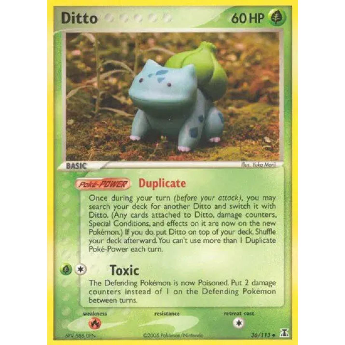 Ditto 36/113 - EX Delta Species - Normal