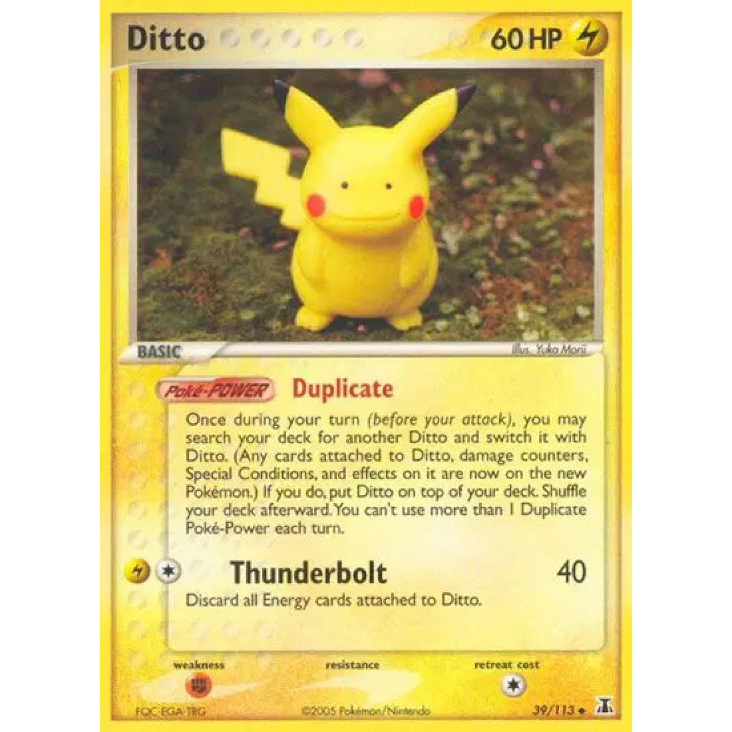 Ditto 39/113 - EX Delta Species - Normal
