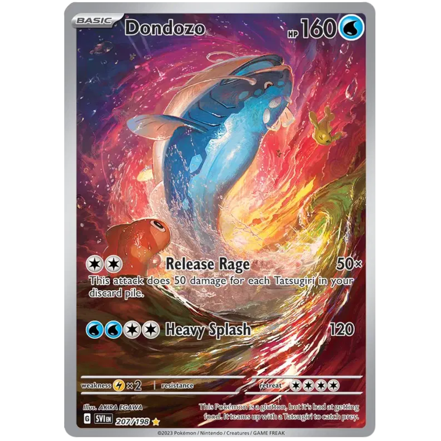 Dondozo 207/198 - Scarlet & Violet - Holofoil