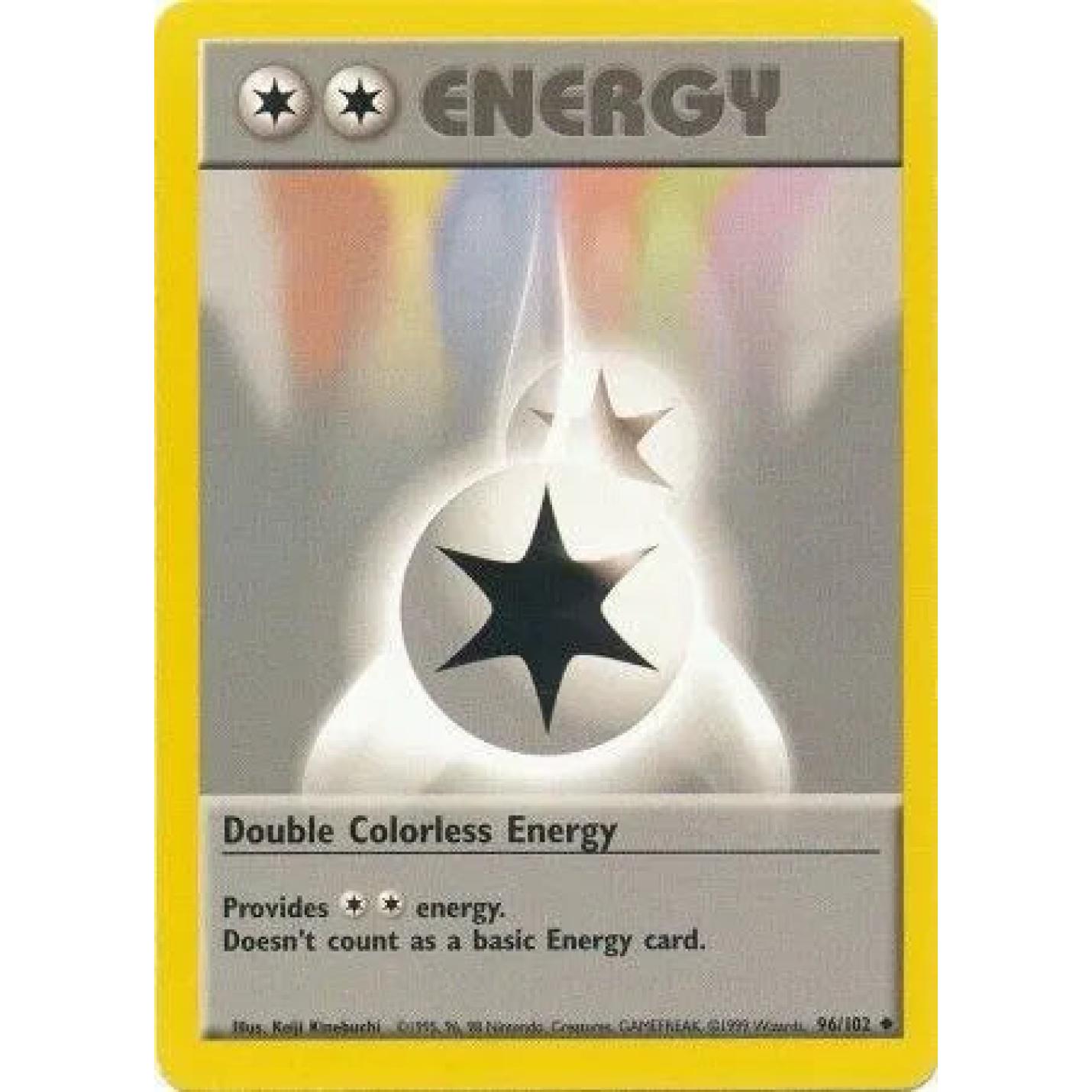 Double Colorless Energy 96/102 - Base Set (Unlimited) - Normal