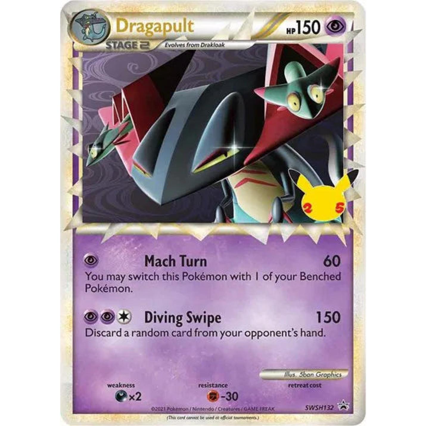 Dragapult SWSH132 - Sword & Shield Promo - Holofoil