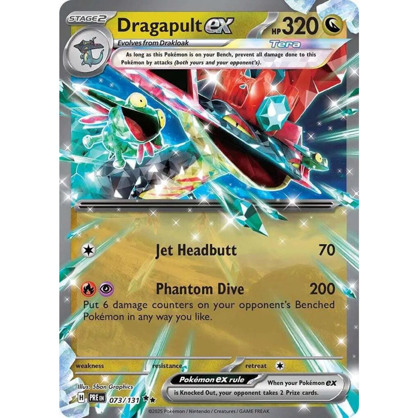 Dragapult ex 073/131 - Prismatic Evolutions - Holofoil