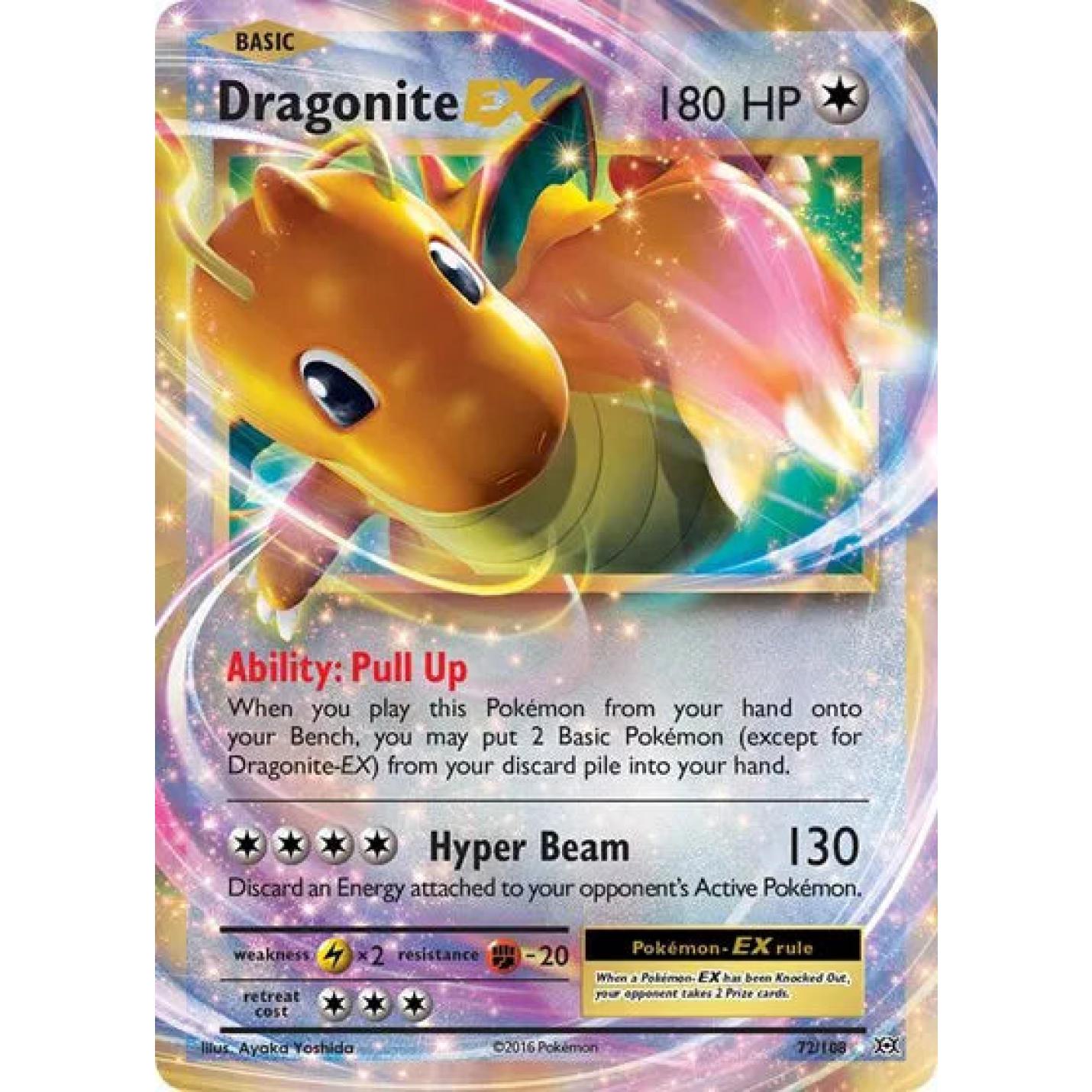 Dragonite EX 72/108 - Evolutions - Holofoil