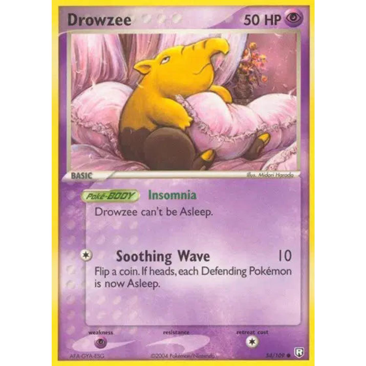 Drowzee 54/109 - EX Team Rocket Returns - Normal