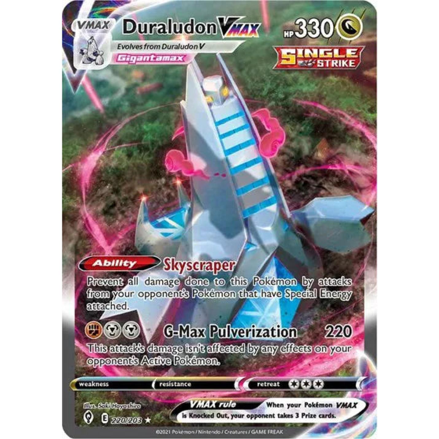 Duraludon VMAX 220/203 - Evolving Skies - Holofoil