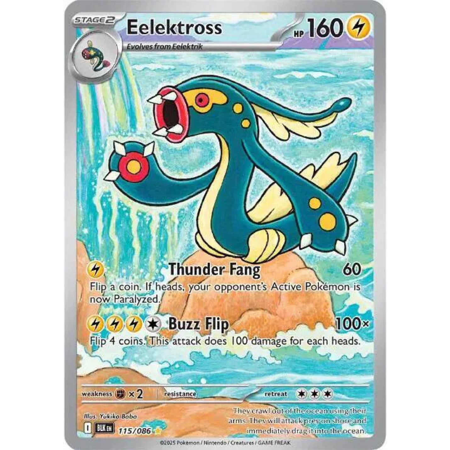 Eelektross 115/086 - Black Bolt - Holofoil