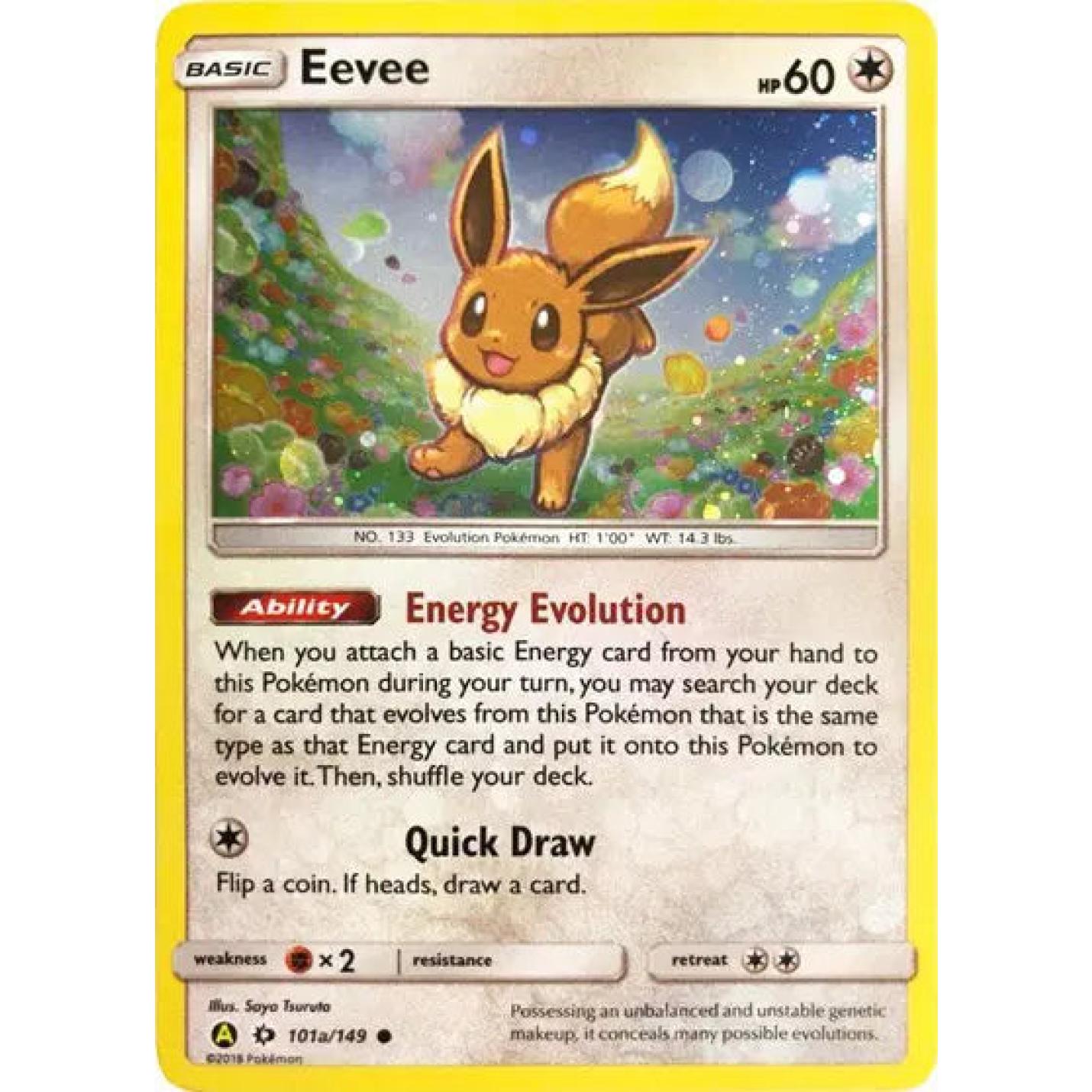 Eevee 101a/149 - Sun & Moon Promo - Holofoil