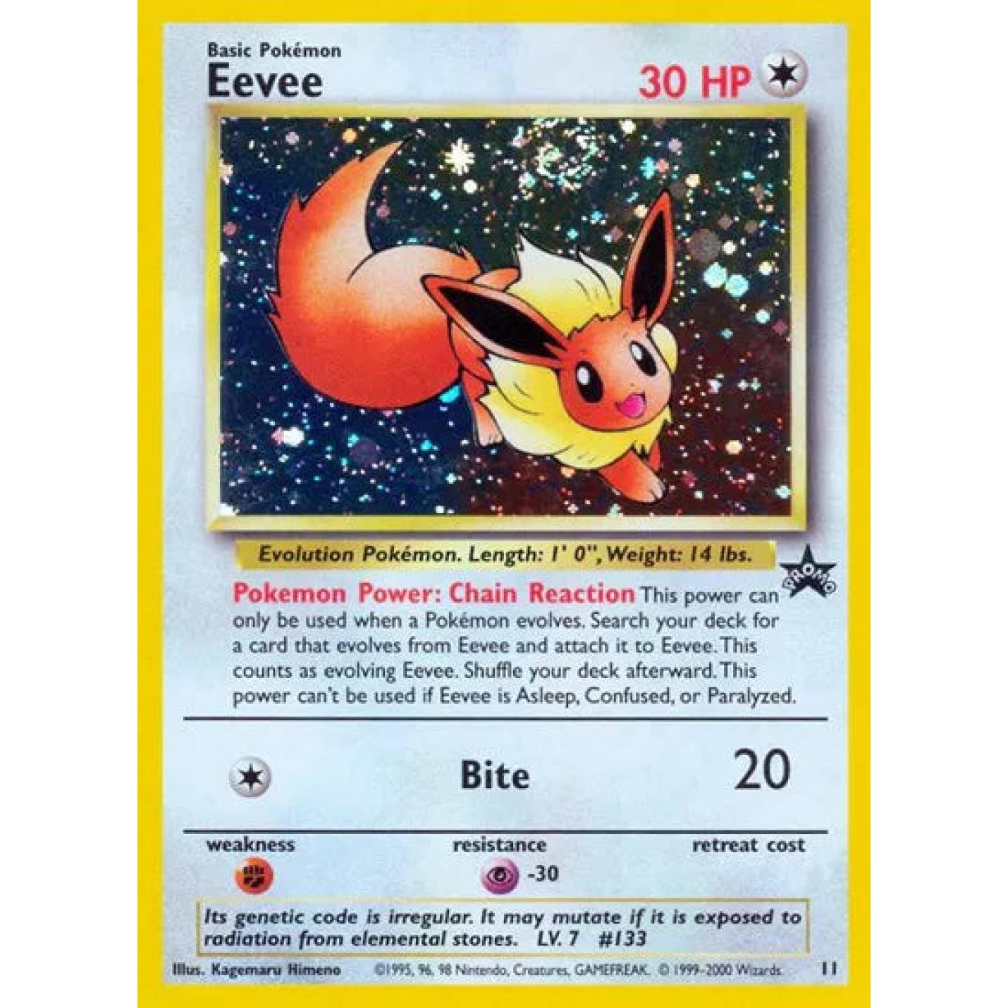 Eevee 11/53 - WoTC Promo - Holofoil