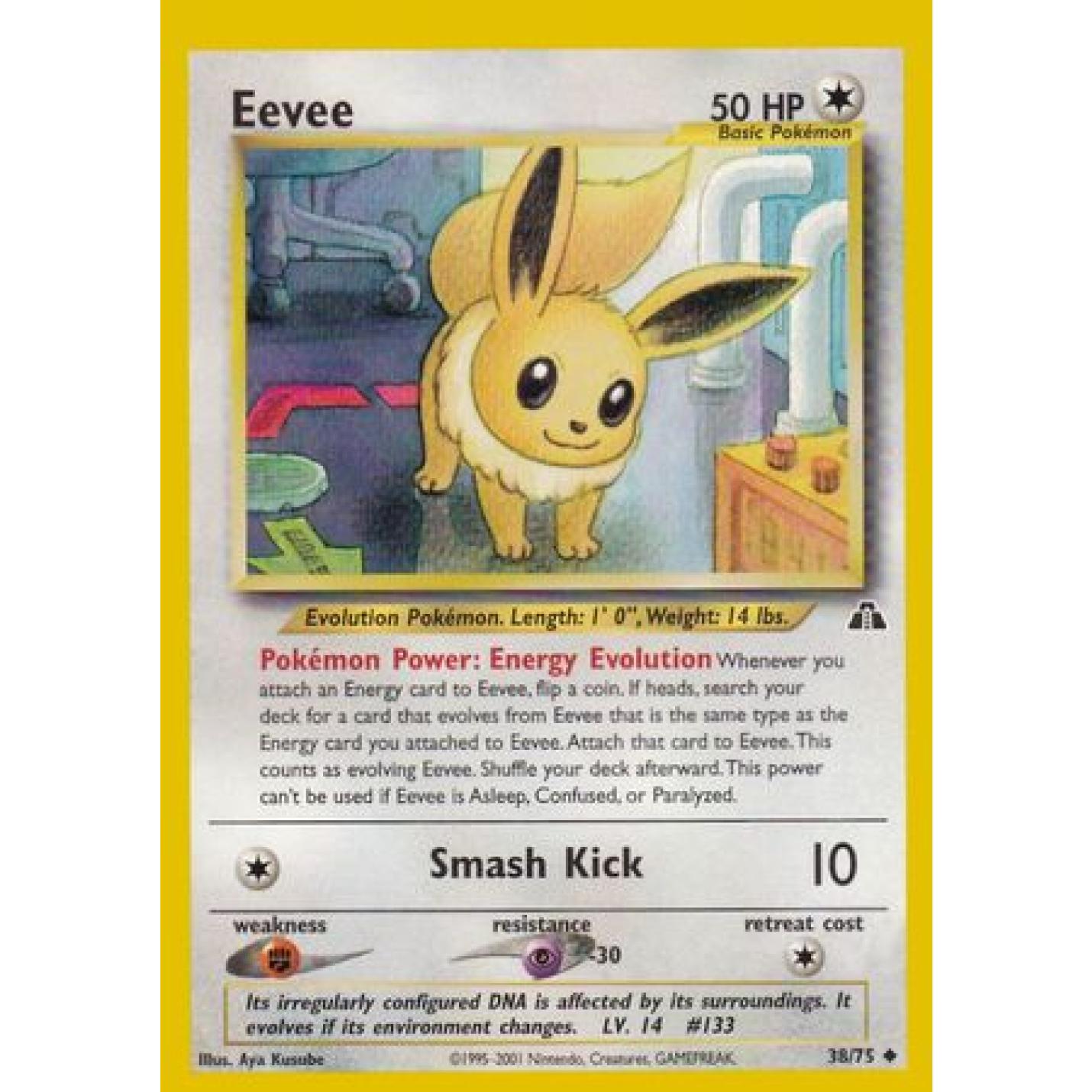 Eevee 38/75 - Neo Discovery (Unlimited) - Normal