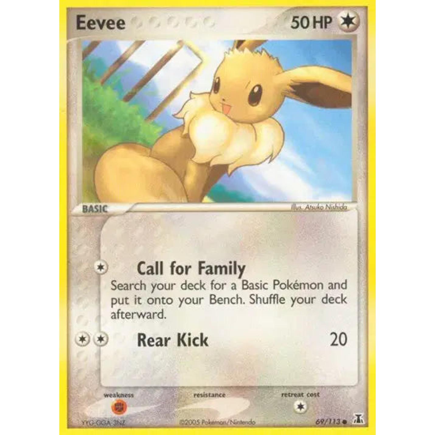 Eevee 69/113 - EX Delta Species - Normal