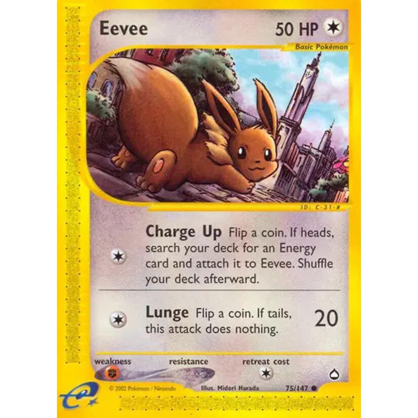 Eevee 75/147 - Aquapolis - Normal