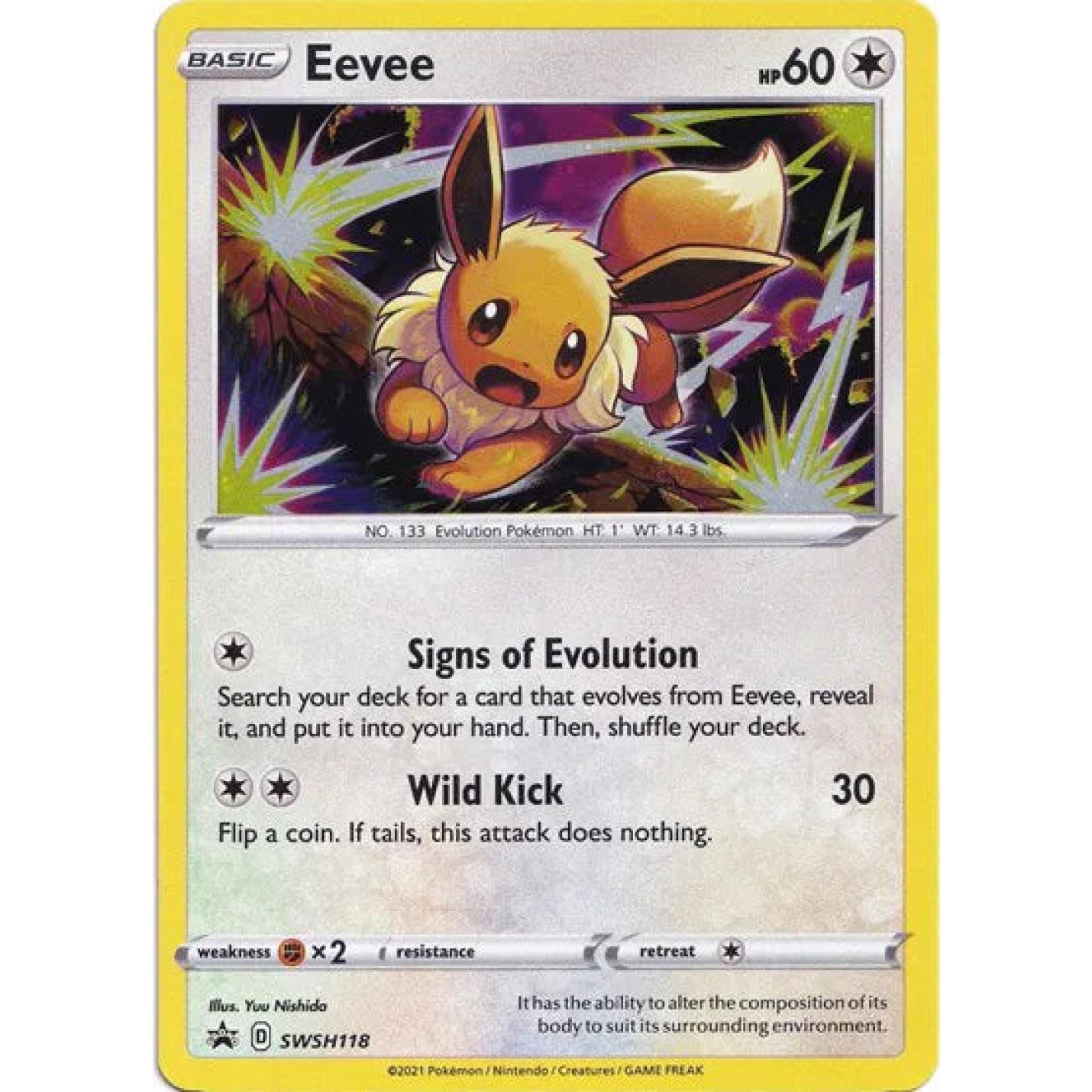 Eevee SWSH118 - Sword & Shield Promo - Holofoil