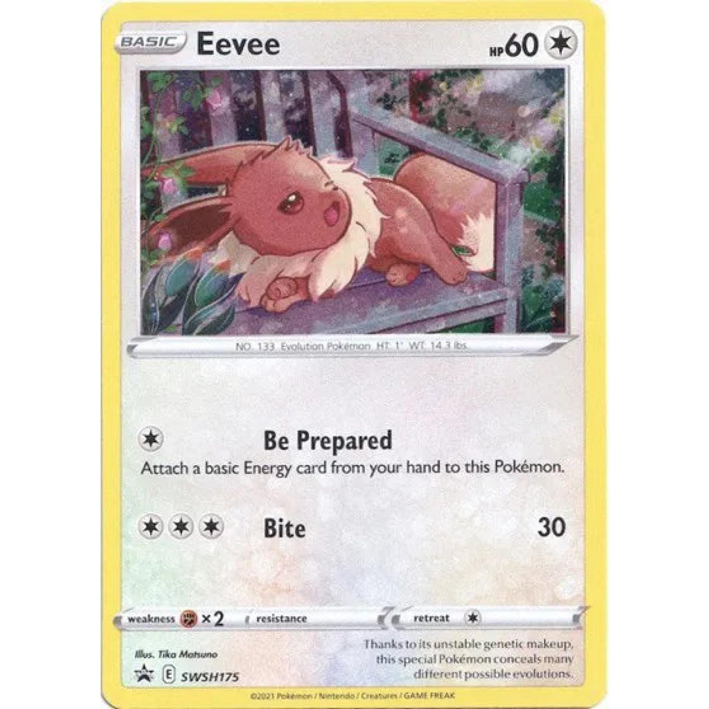 Eevee SWSH175 - Sword & Shield Promo - Holofoil