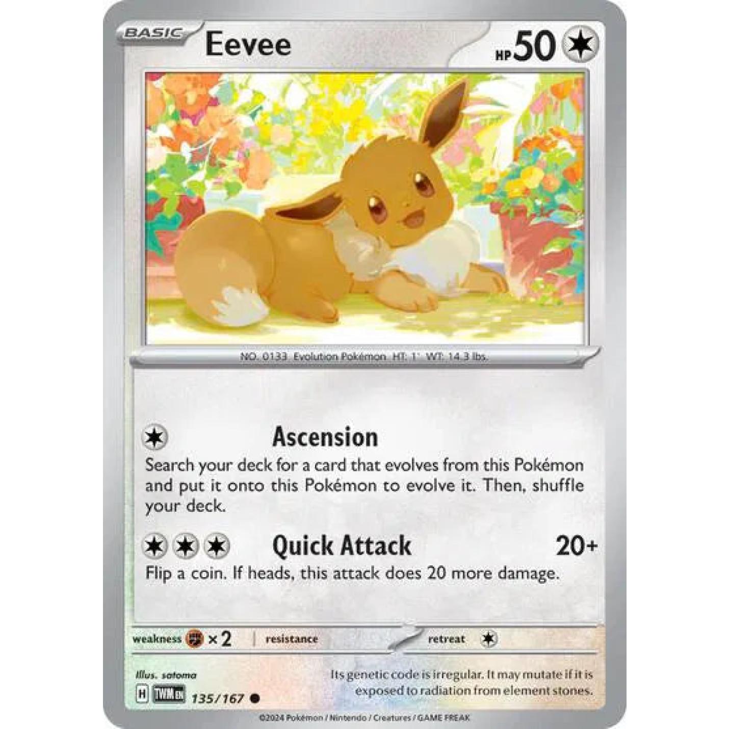Eevee 135/167 - Twilight Masquerade - Normal