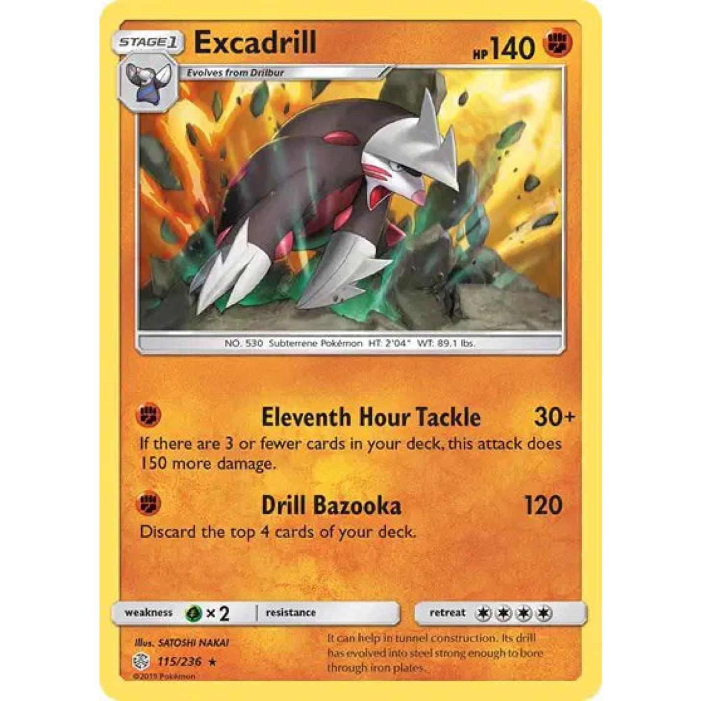 Excadrill 115/236 - Cosmic Eclipse - Holofoil