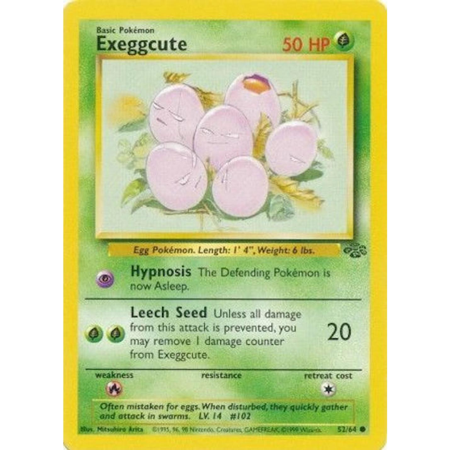 Exeggcute 52/64 - Jungle (Unlimited) - Normal
