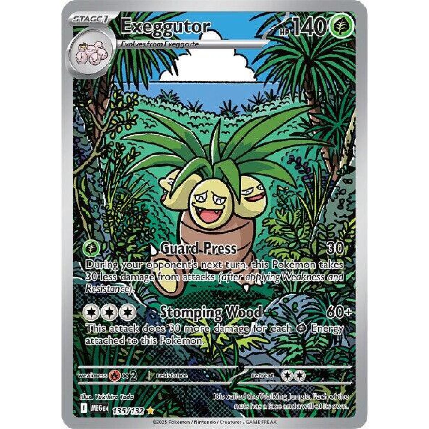 Exeggutor 135/132 - Mega Evolution - Holofoil
