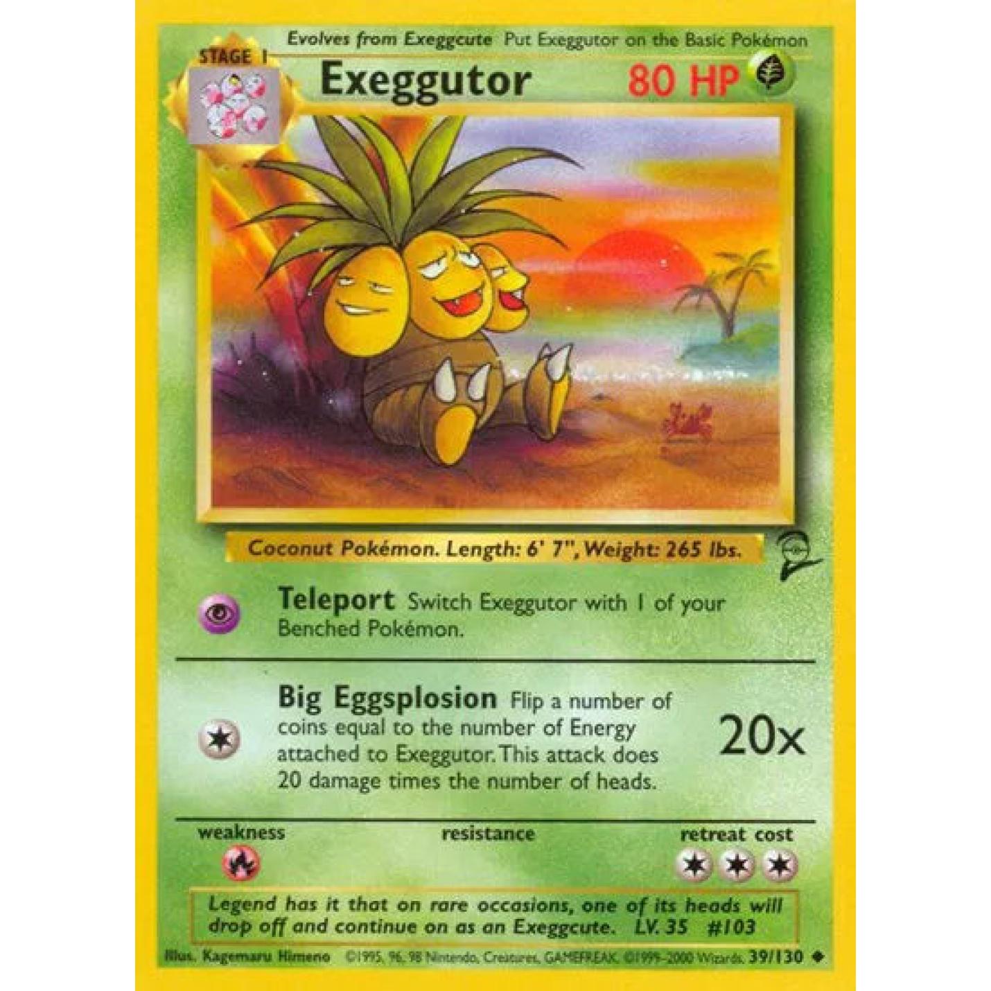 Exeggutor 39/130 - Base Set 2 - Normal
