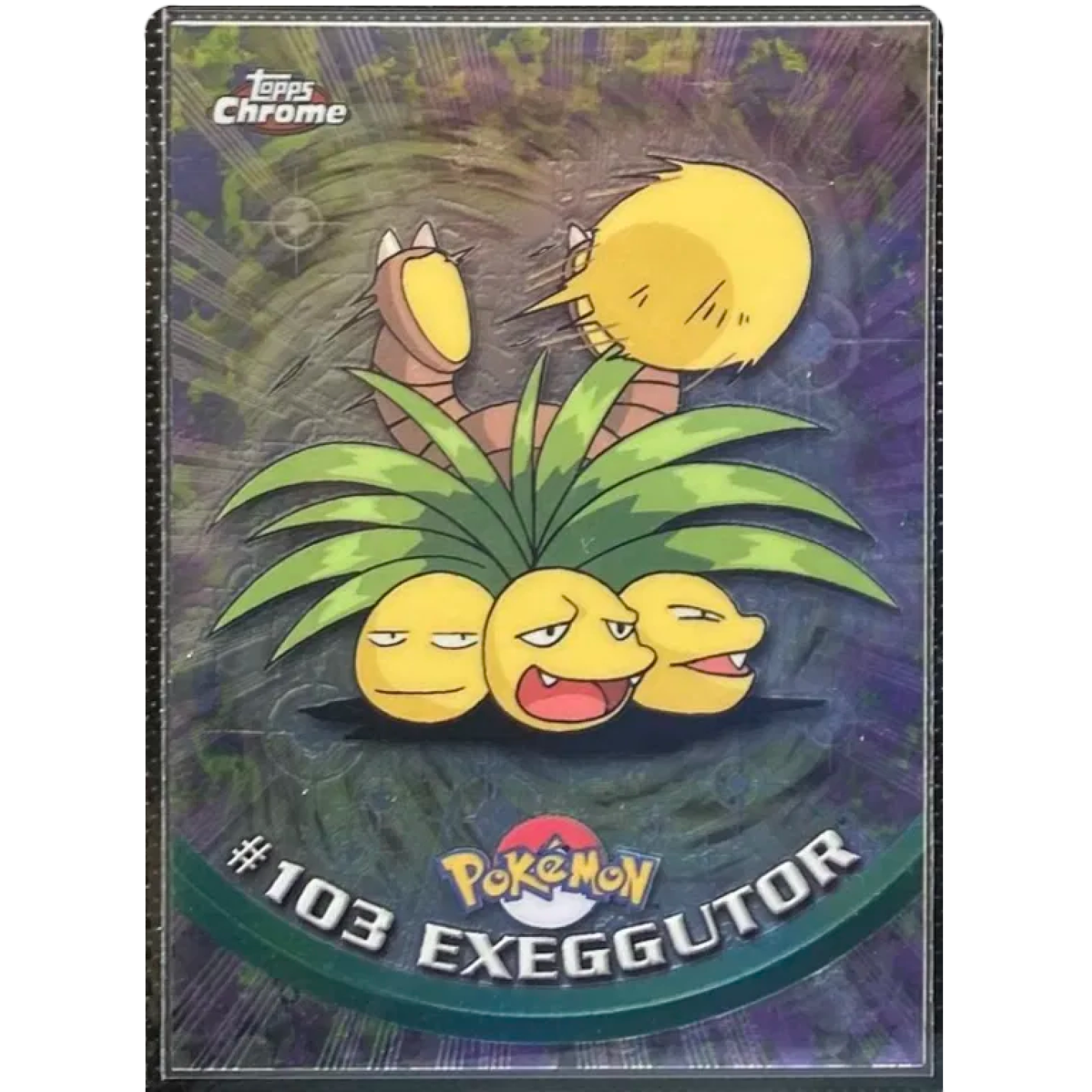 Exeggutor 103 - Topps Series 2 - Base Chrome