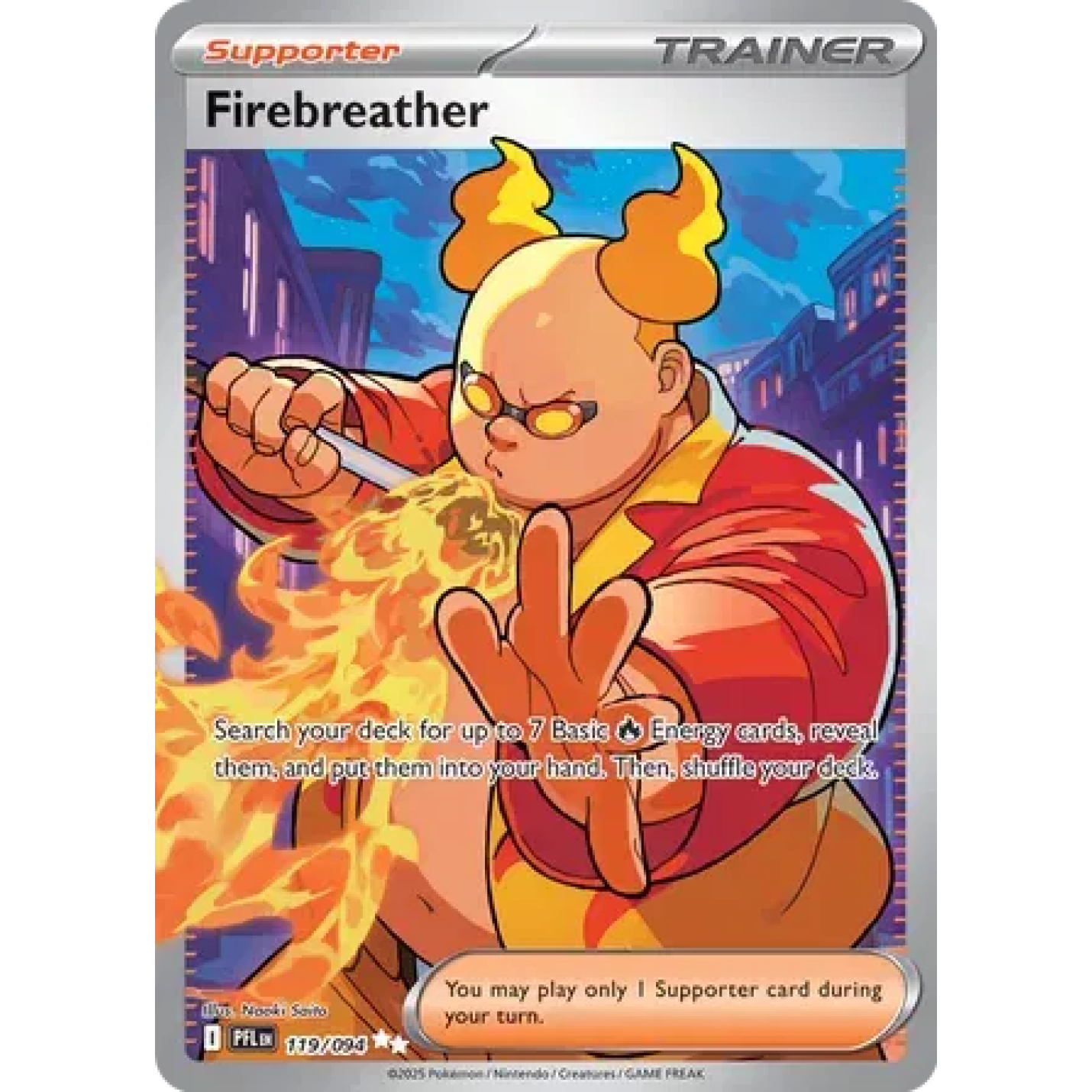Firebreather 119/094 - Phantasmal Flames - Holofoil