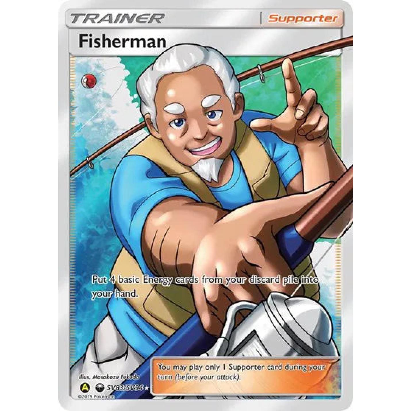 Fisherman SV83/SV94  - Hidden Fates: Shiny Vault - Holofoil