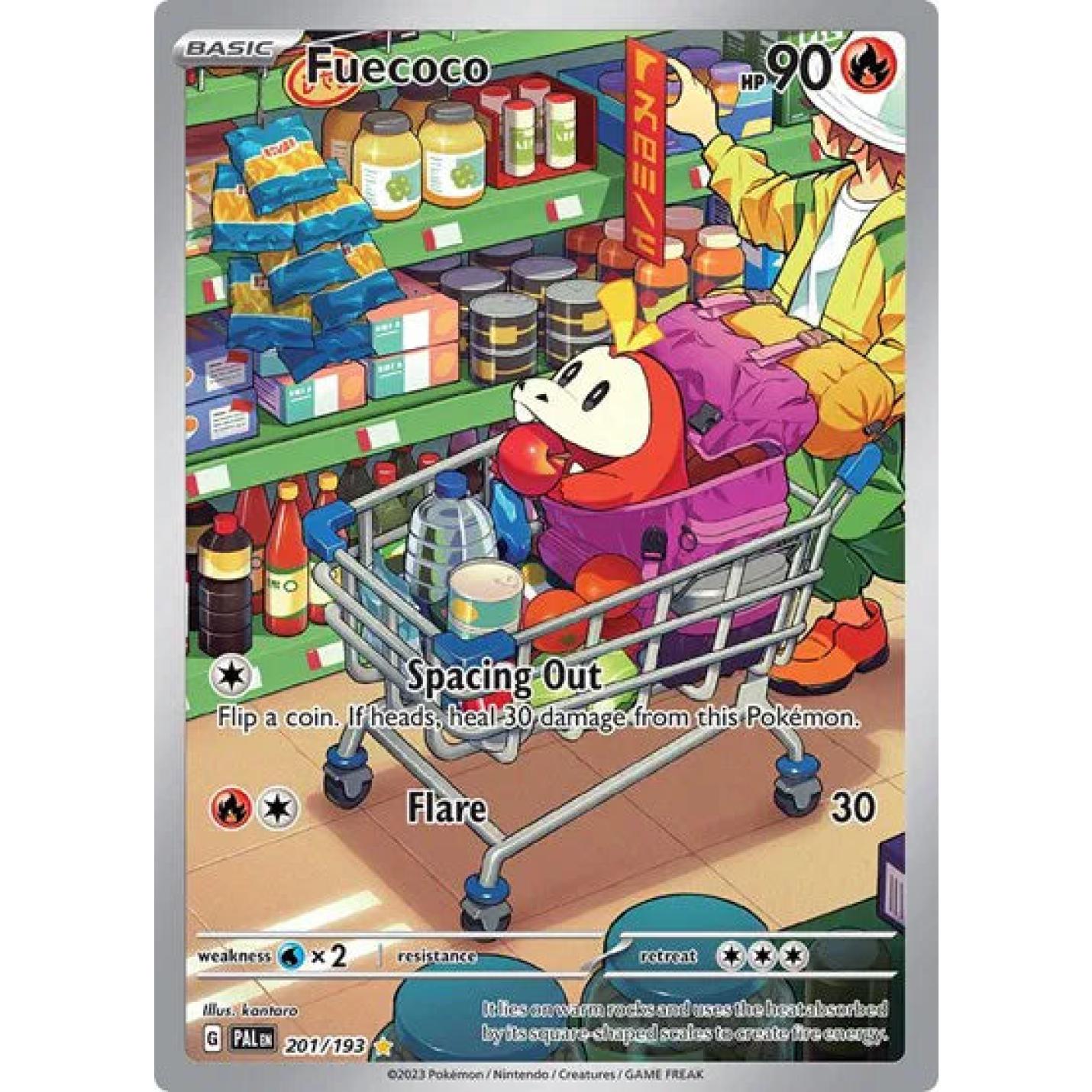 Fuecoco 201/193 - Paldea Evolved - Holofoil