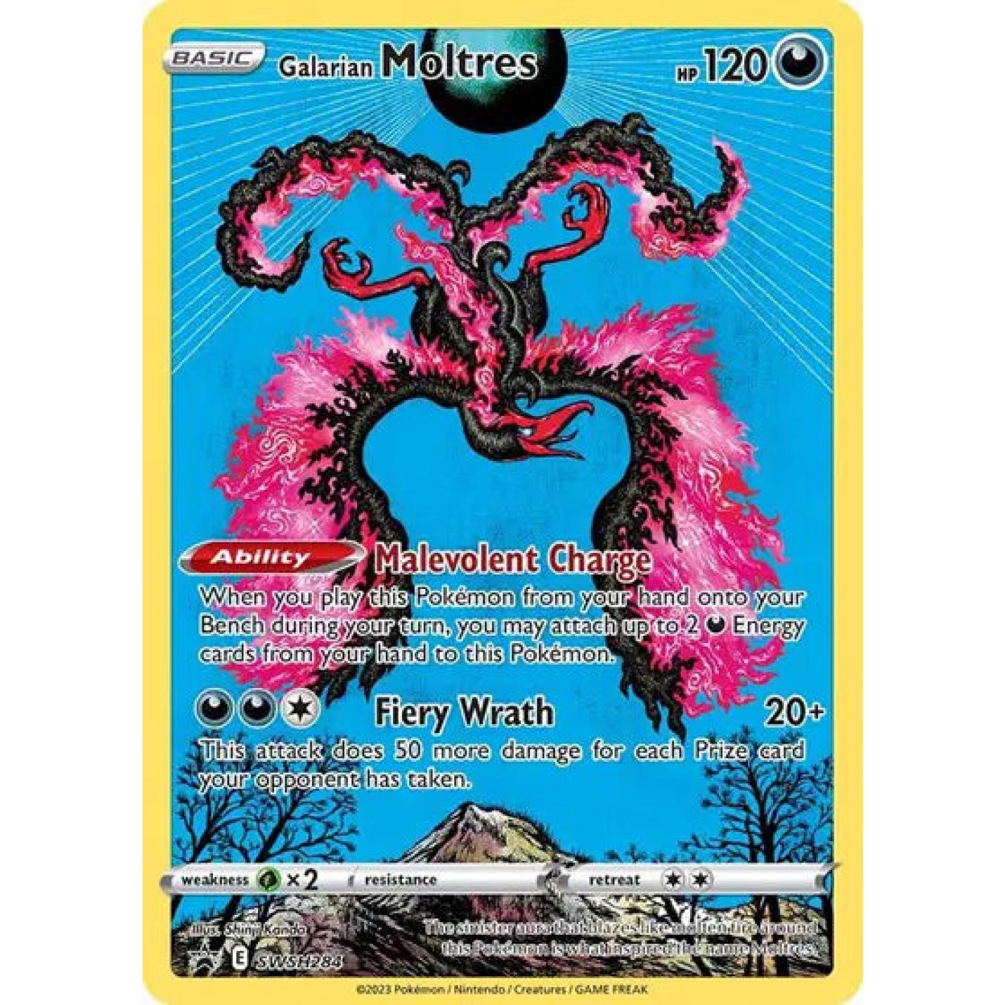 Galarian Moltres SWSH284 – Sword & Shield Promo – Holofoil