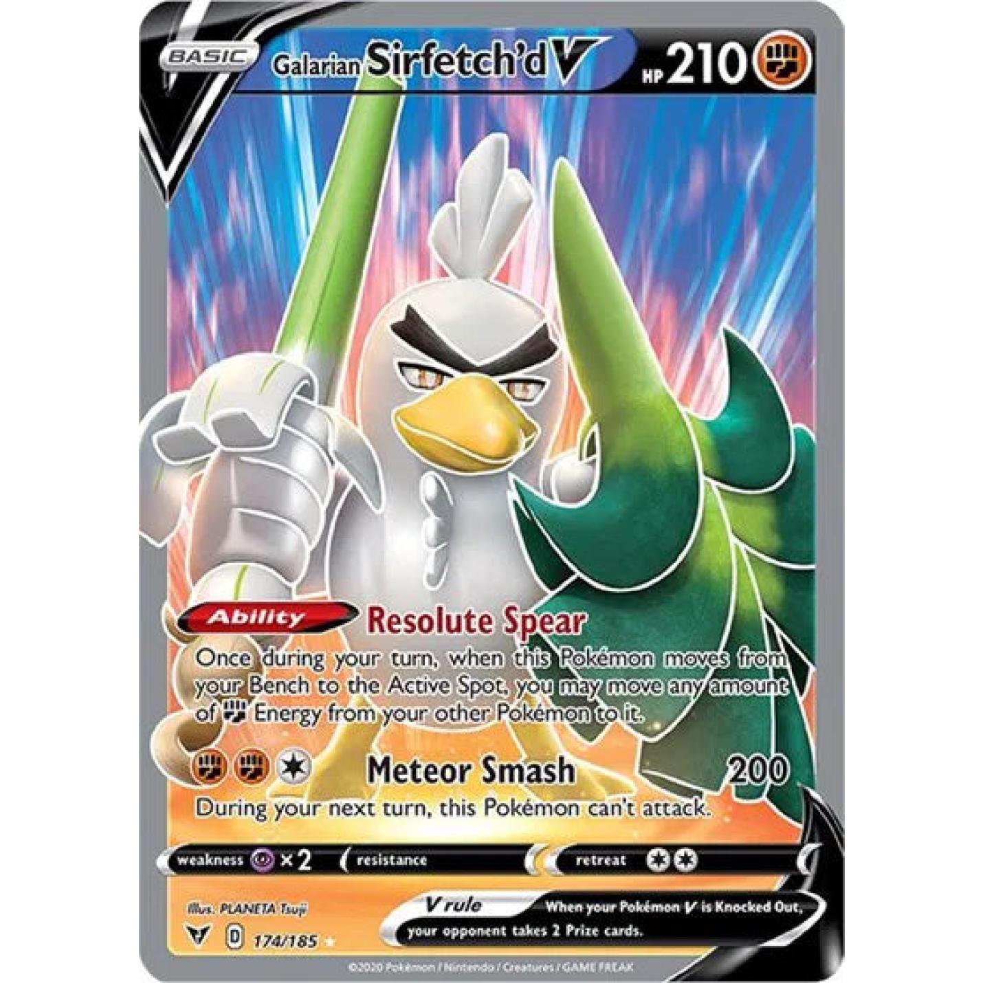 Galarian Sirfetch'd V 174/185 - Vivid Voltage - Holofoil