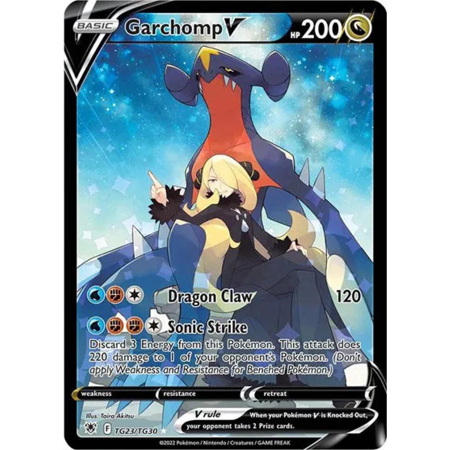 Garchomp V TG23/TG30 - Astral Radiance Trainer Gallery - Holofoil