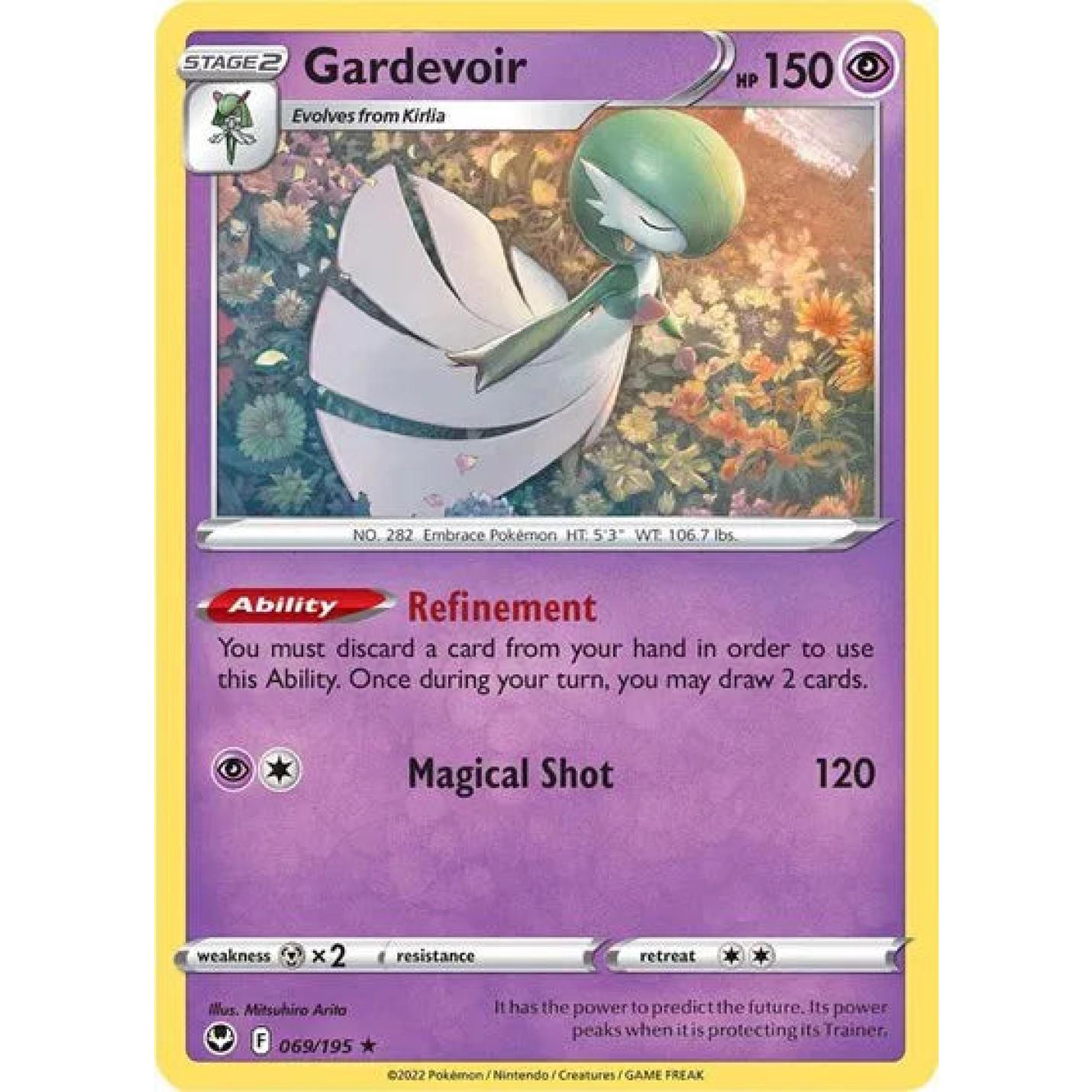 Gardevoir 069/195 - Silver Tempest - Normal