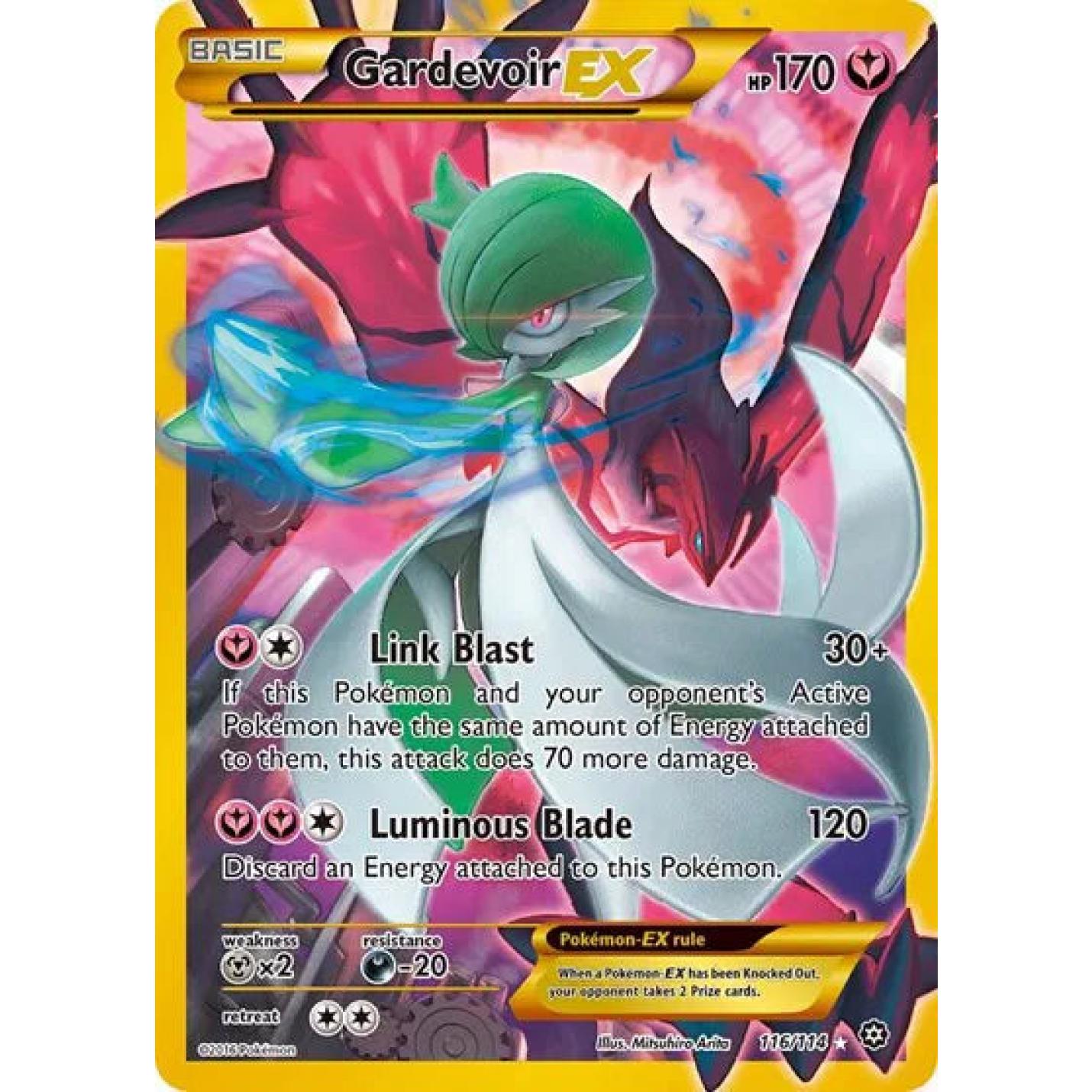 Gardevoir EX 116/114 - Steam Siege - Holofoil