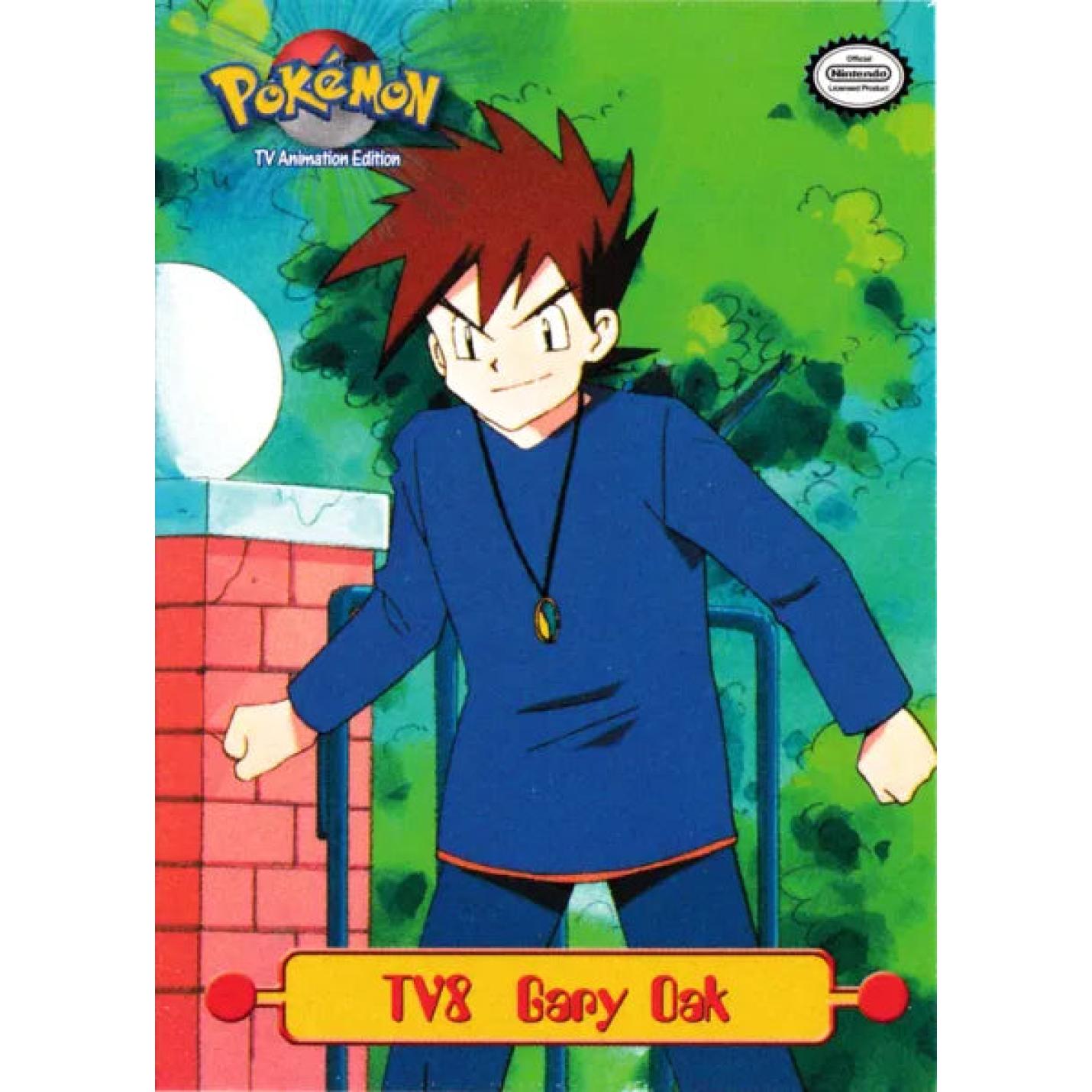 Gary Oak TV8 - Topps Series 1 - Base Chrome