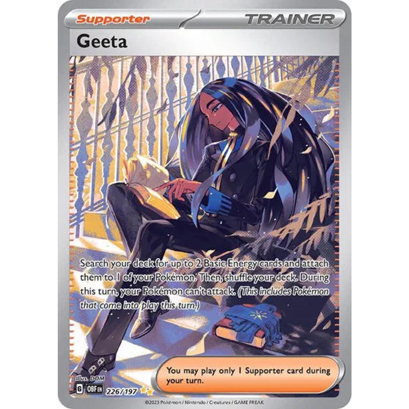 Geeta 226/197 - Obsidian Flames - Holofoil
