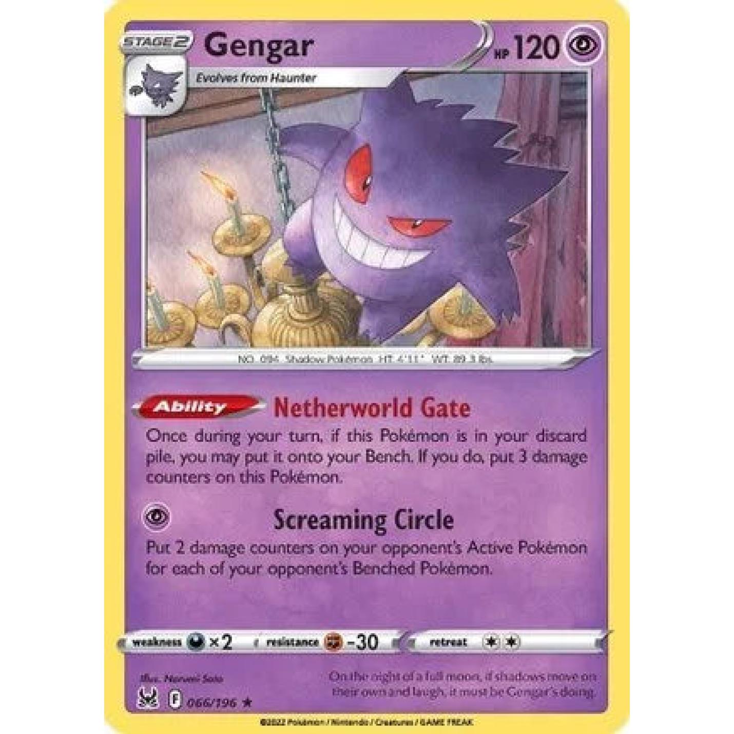 Gengar 066/196 - Lost Origin - Normal