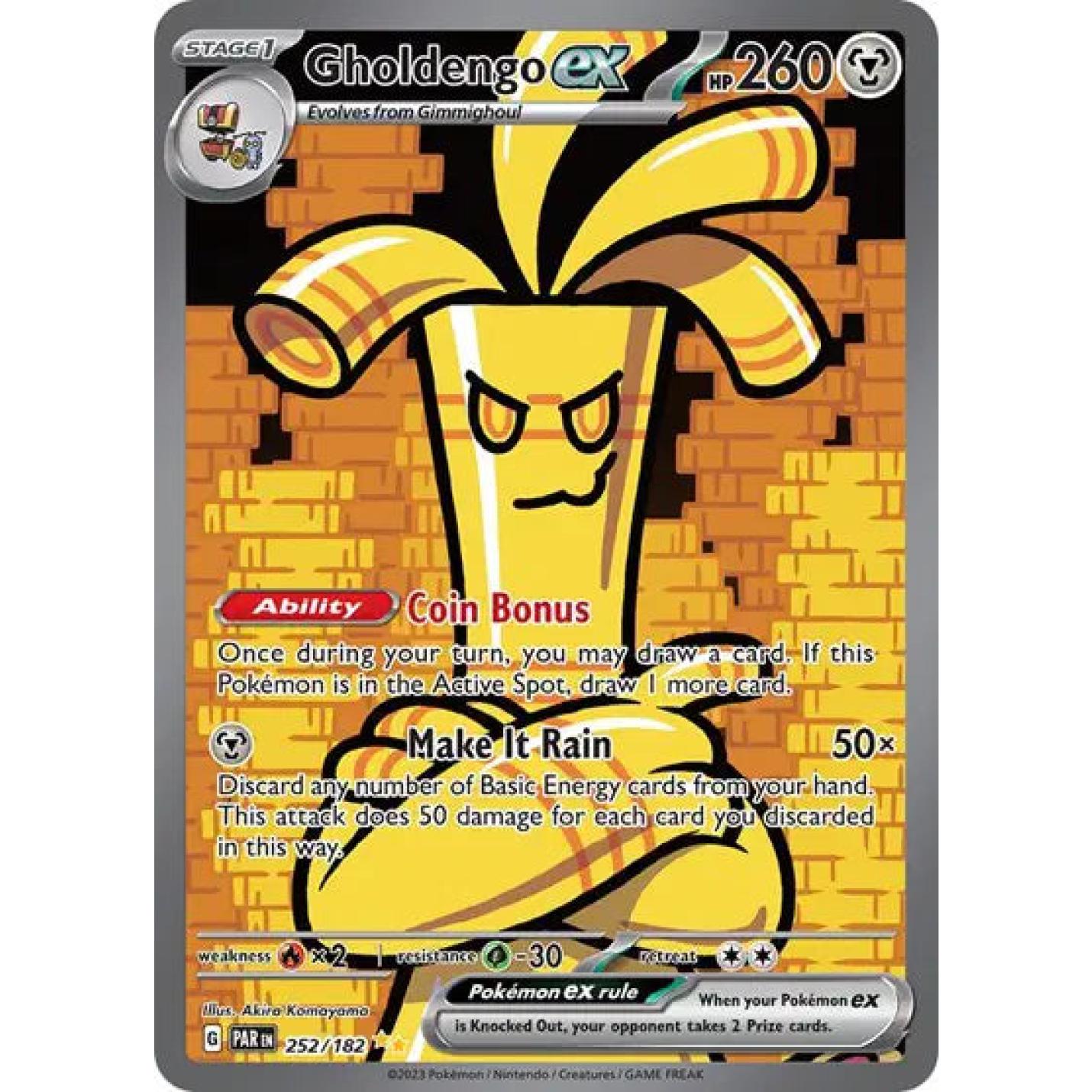 Gholdengo ex 252182 - Paradox Rift - Holofoil