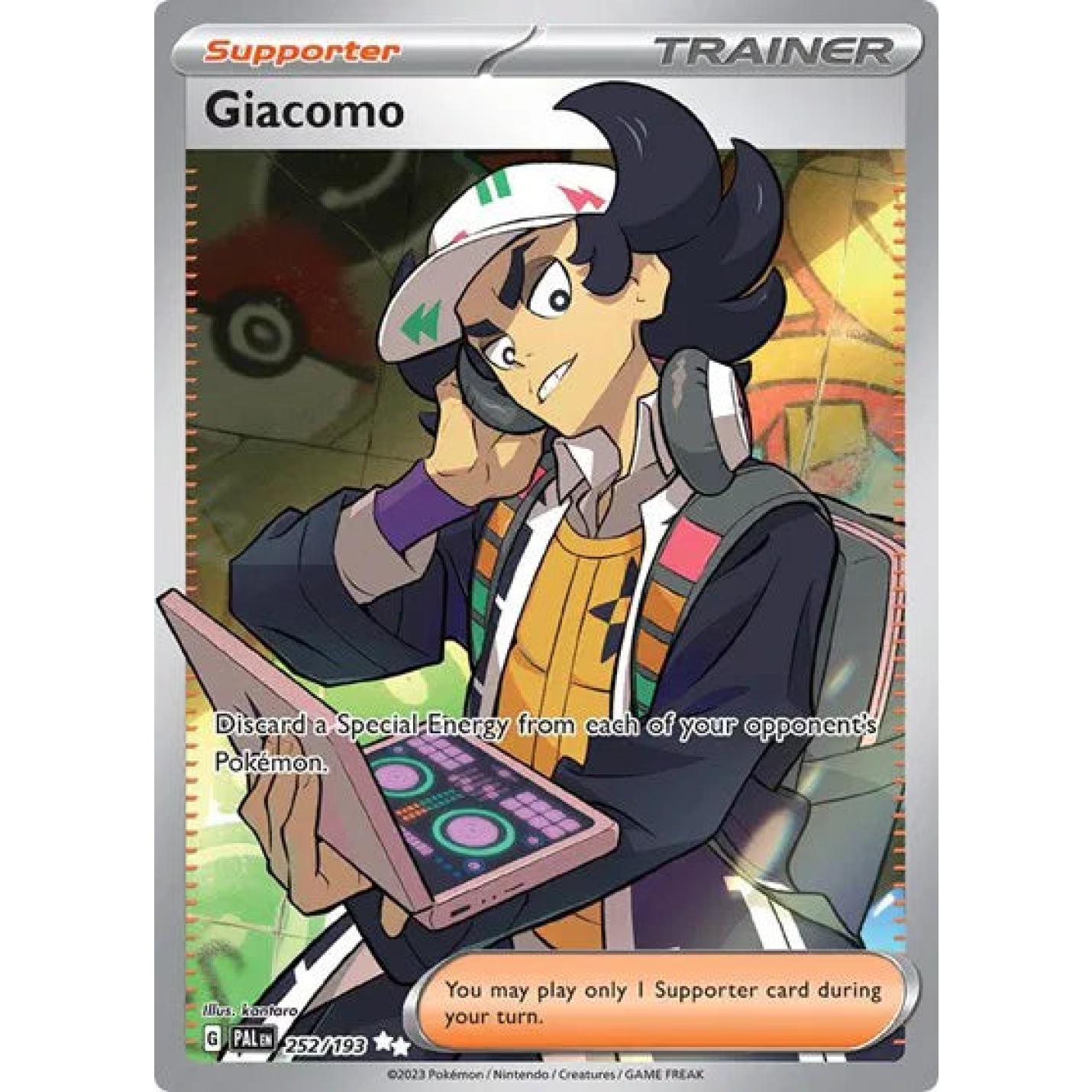 Giacomo 252/193 - Paldea Evolved - Holofoil