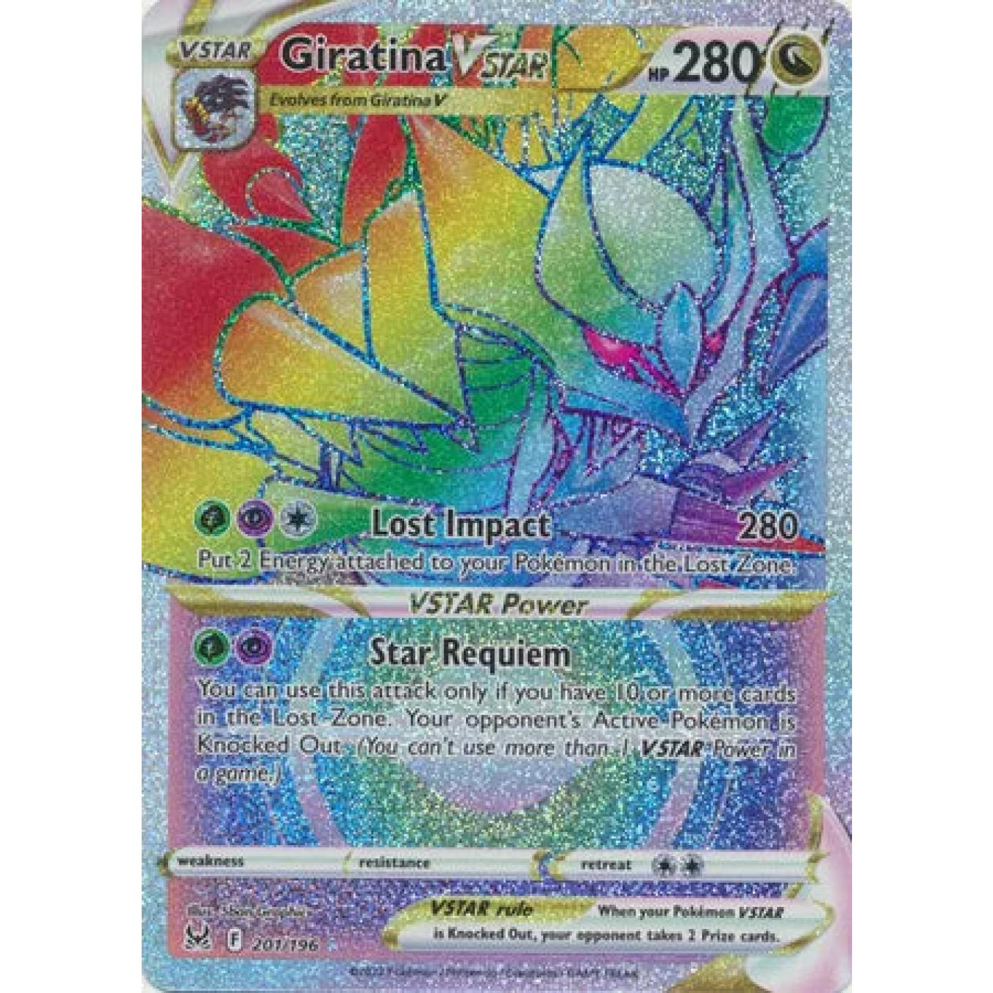 Giratina VSTAR 201/196 - Lost Origin - Holofoil