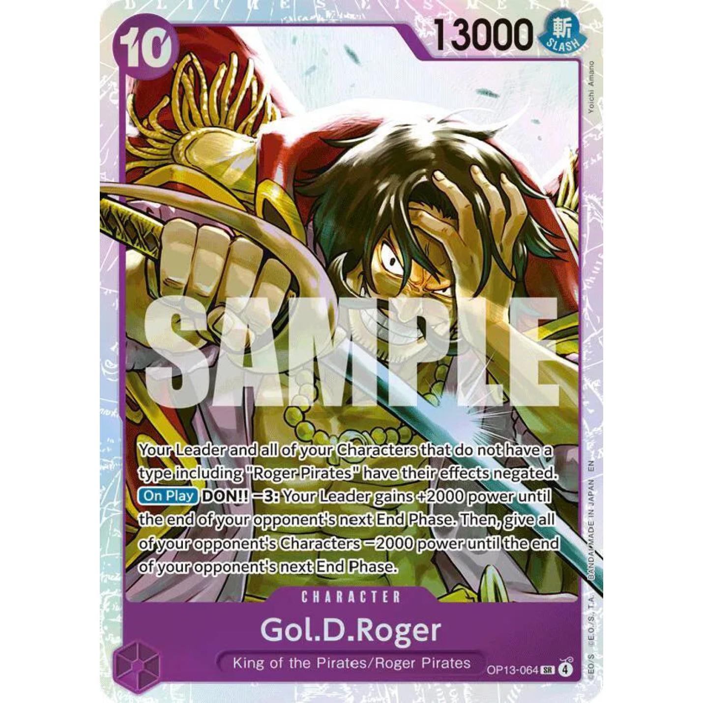 Gol.D.Roger OP13-064 - Carrying on his Will - Foil