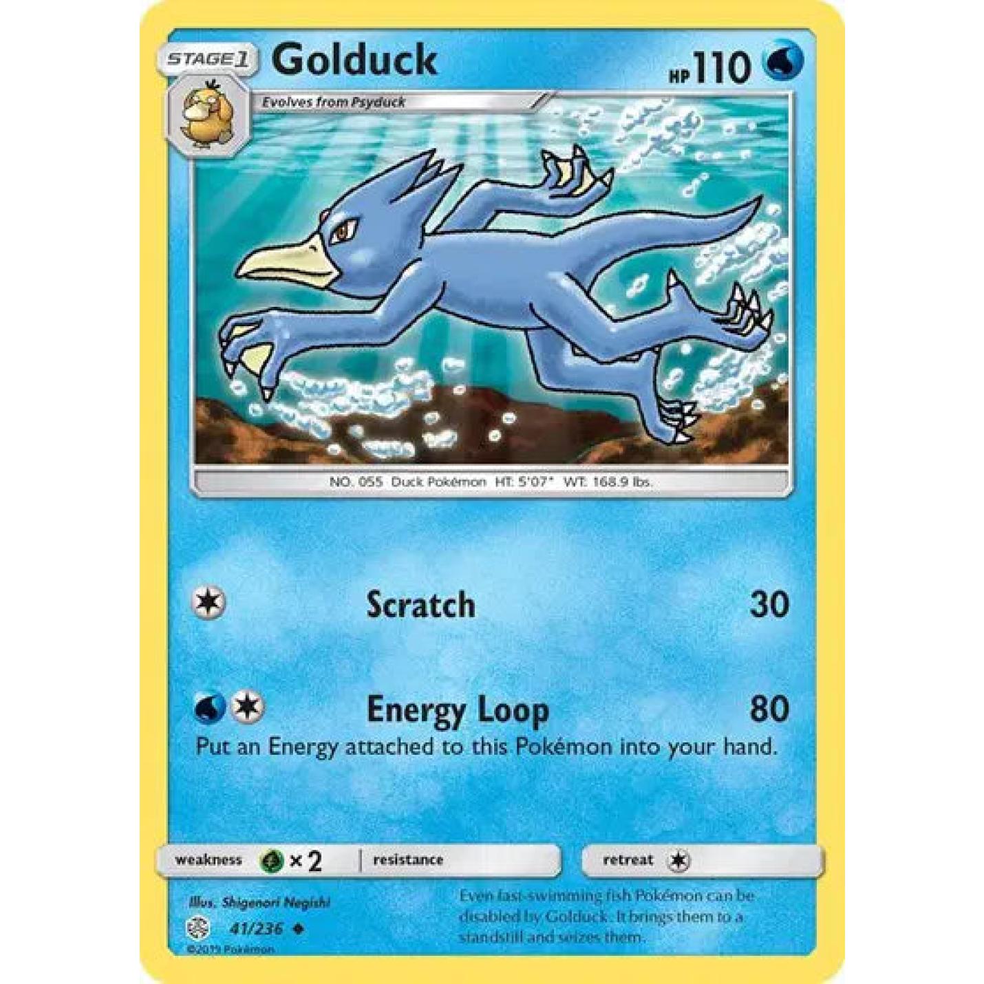 Golduck 41/236 - Cosmic Eclipse - Reverse Holofoil
