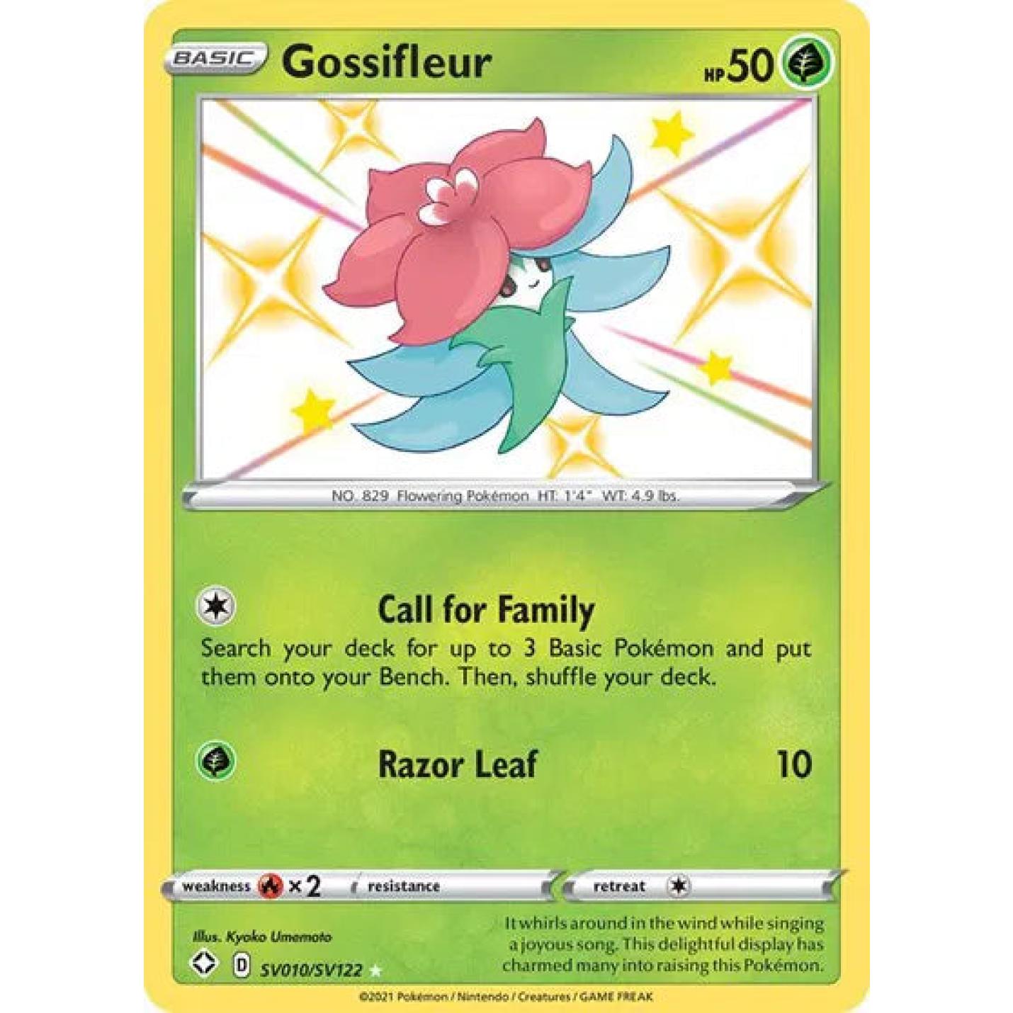 Gossifleur SV010/SV122 - Shining Fates: Shiny Vault - Holofoil