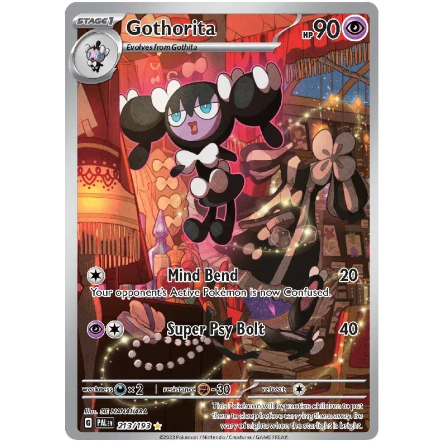 Gothorita 213/193 - Paldea Evolved - Holofoil