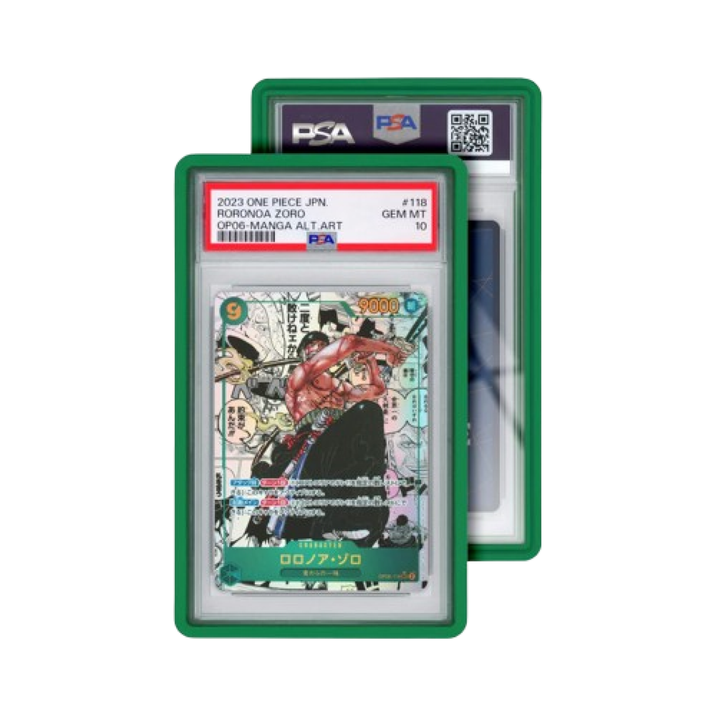 GradedGuard Standard PSA Case Green