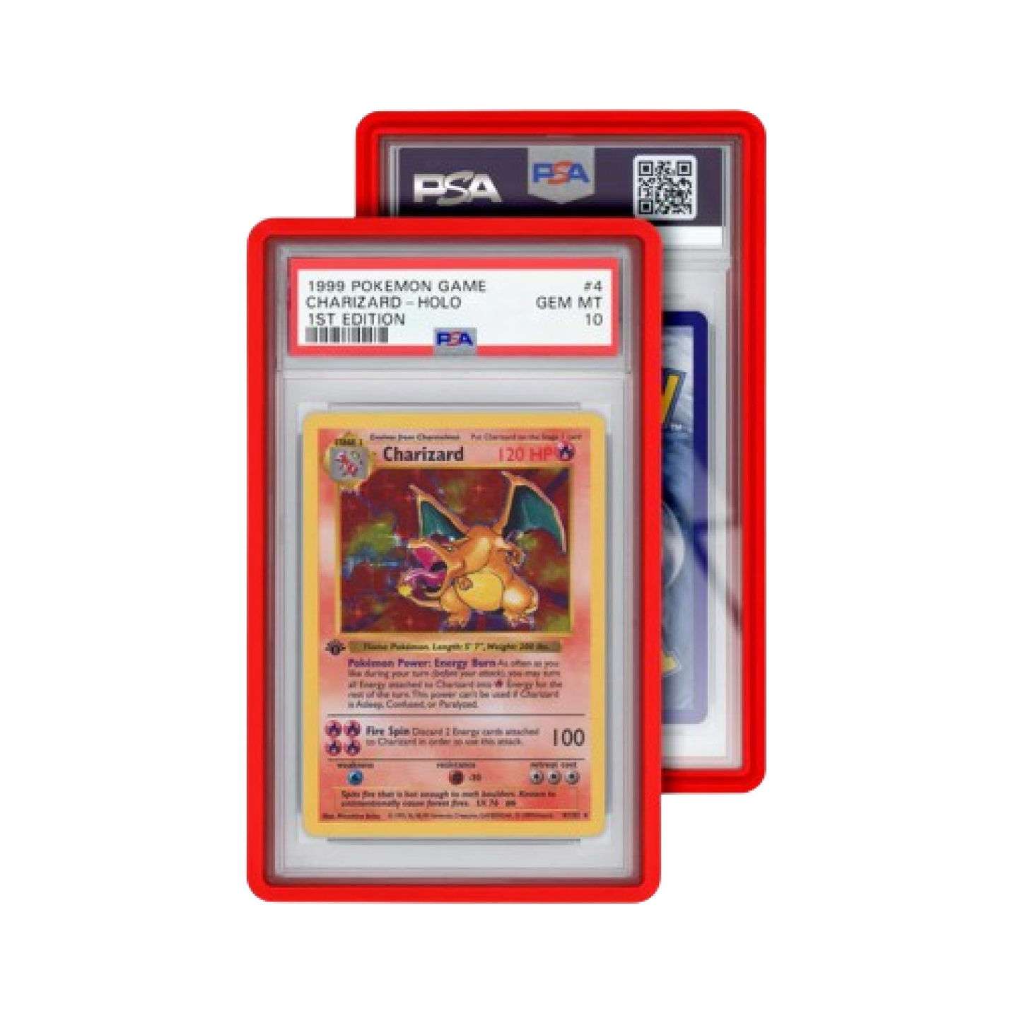 GradedGuard Standard PSA Case Red